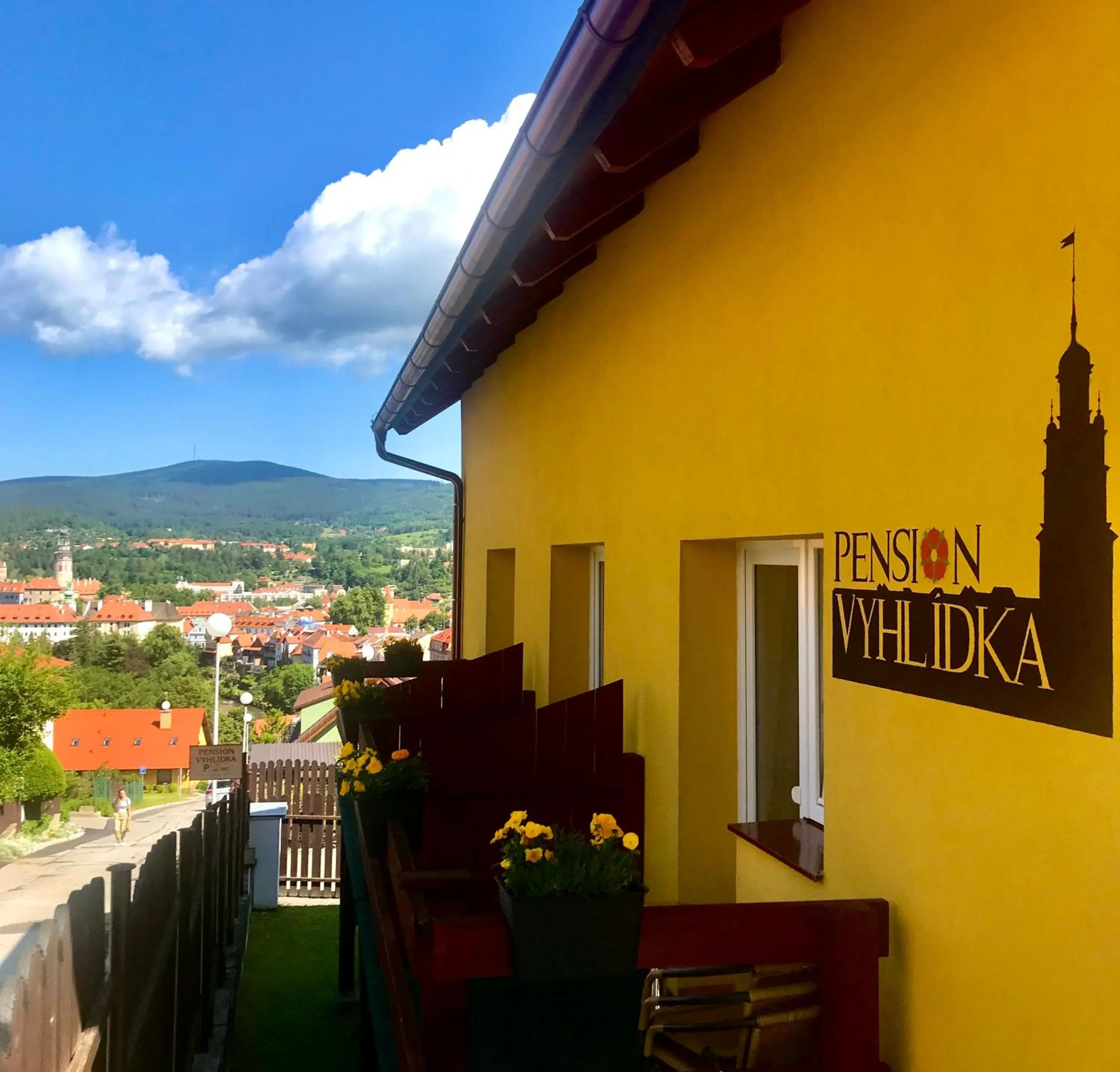 View (from property/room) in Pension Vyhlídka