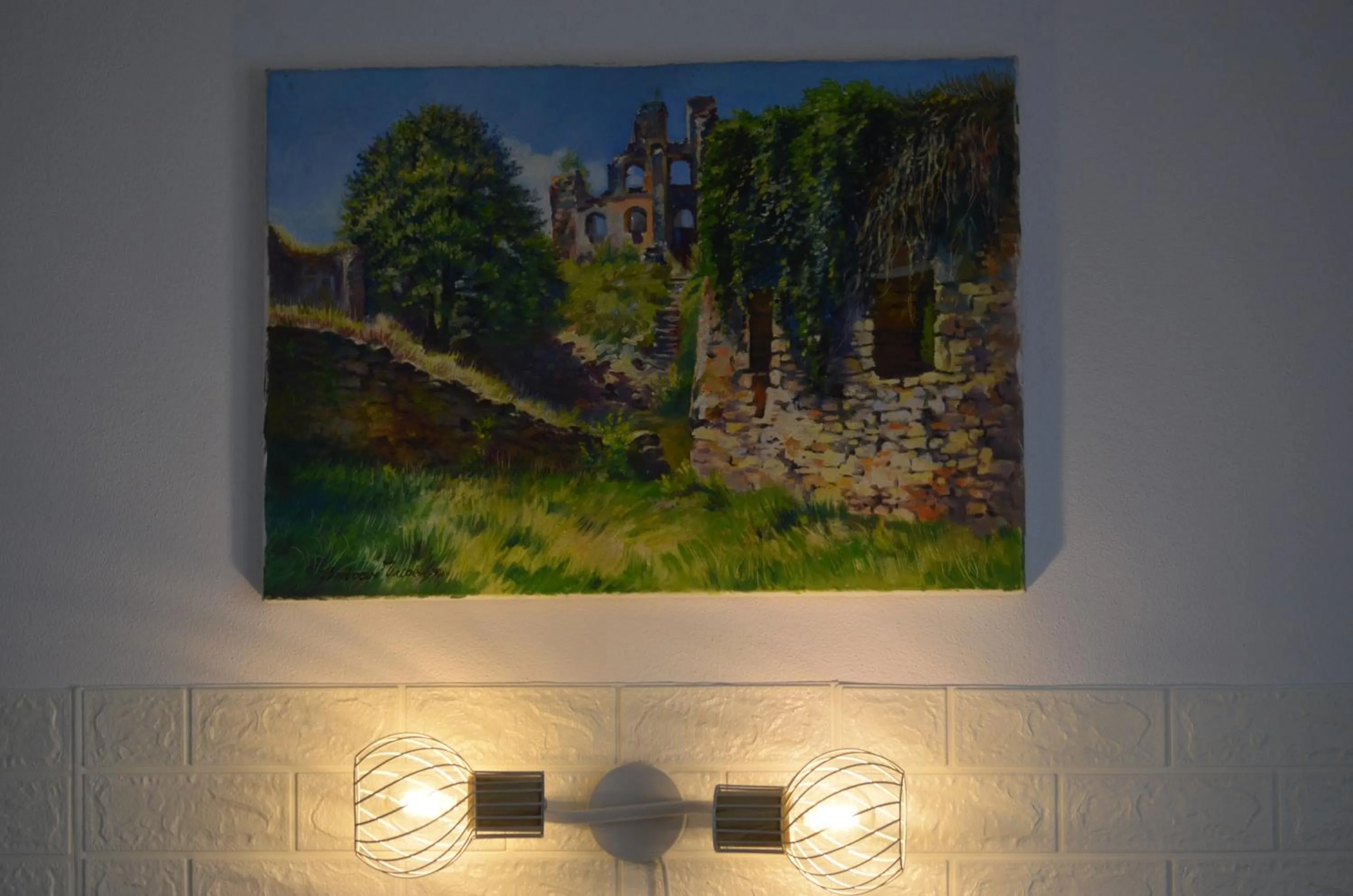 Decorative detail in Pension Vyhlídka