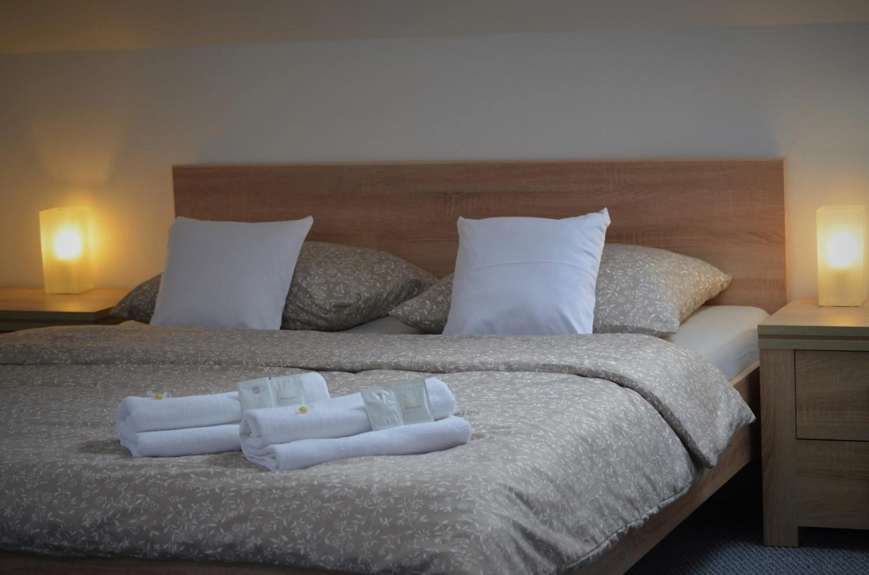 Bed in Pension Vyhlídka