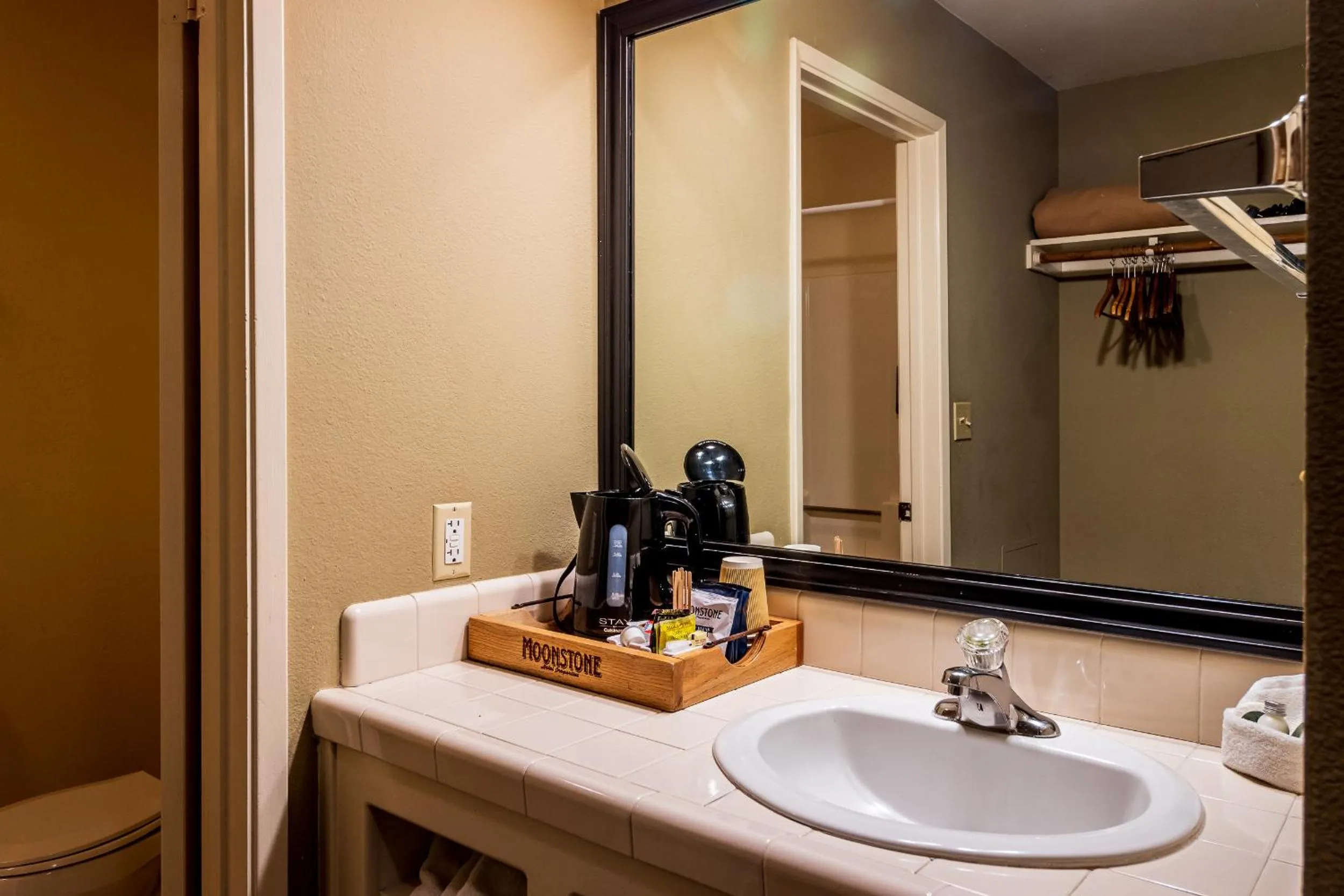 Bathroom in Cambria Pines Lodge