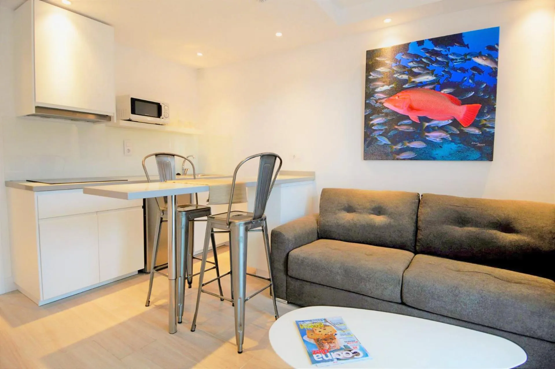 Kitchen or kitchenette in Calypso Boutique Apartments - Ceased Trading