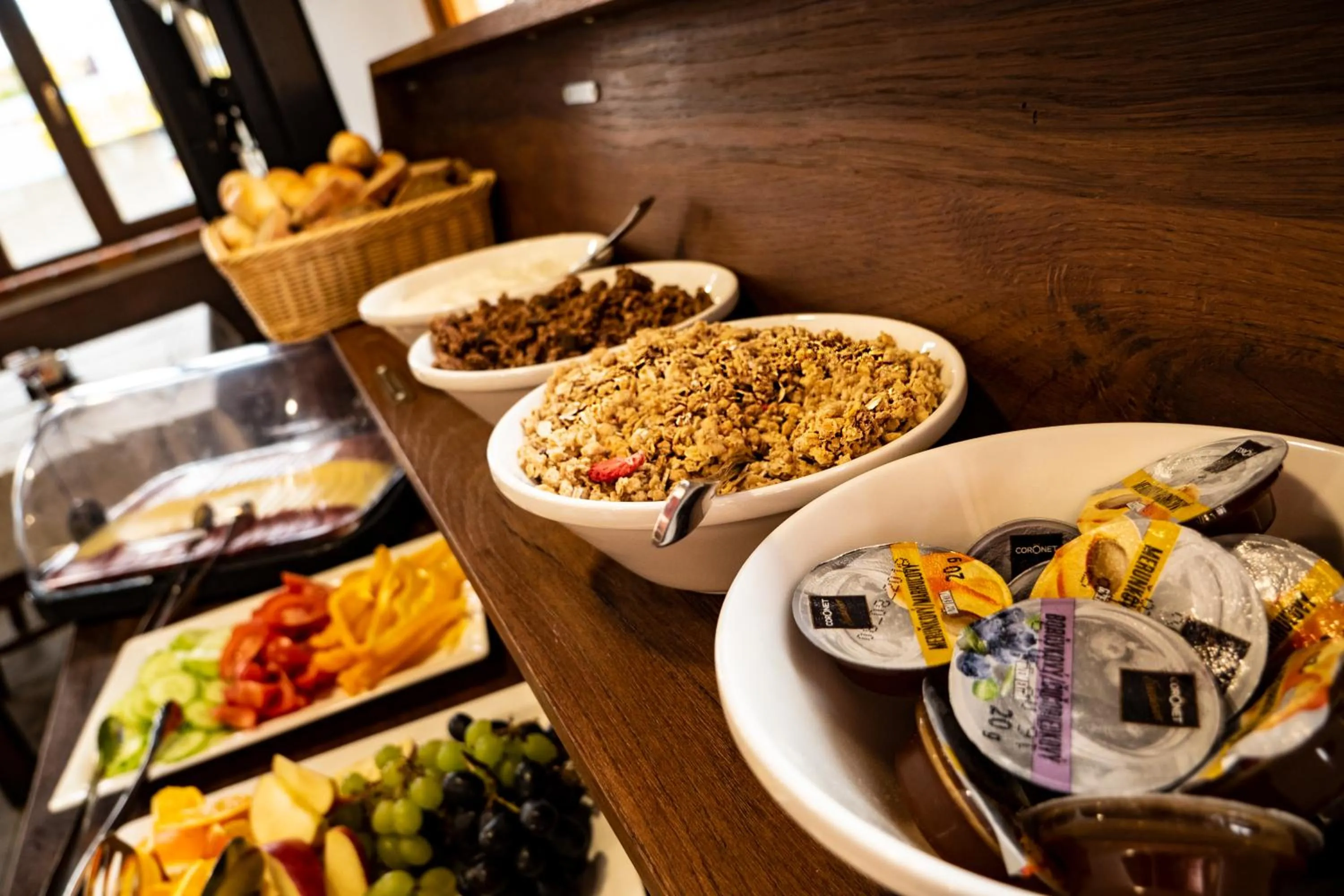 Breakfast in Hotel Sluneční dvůr