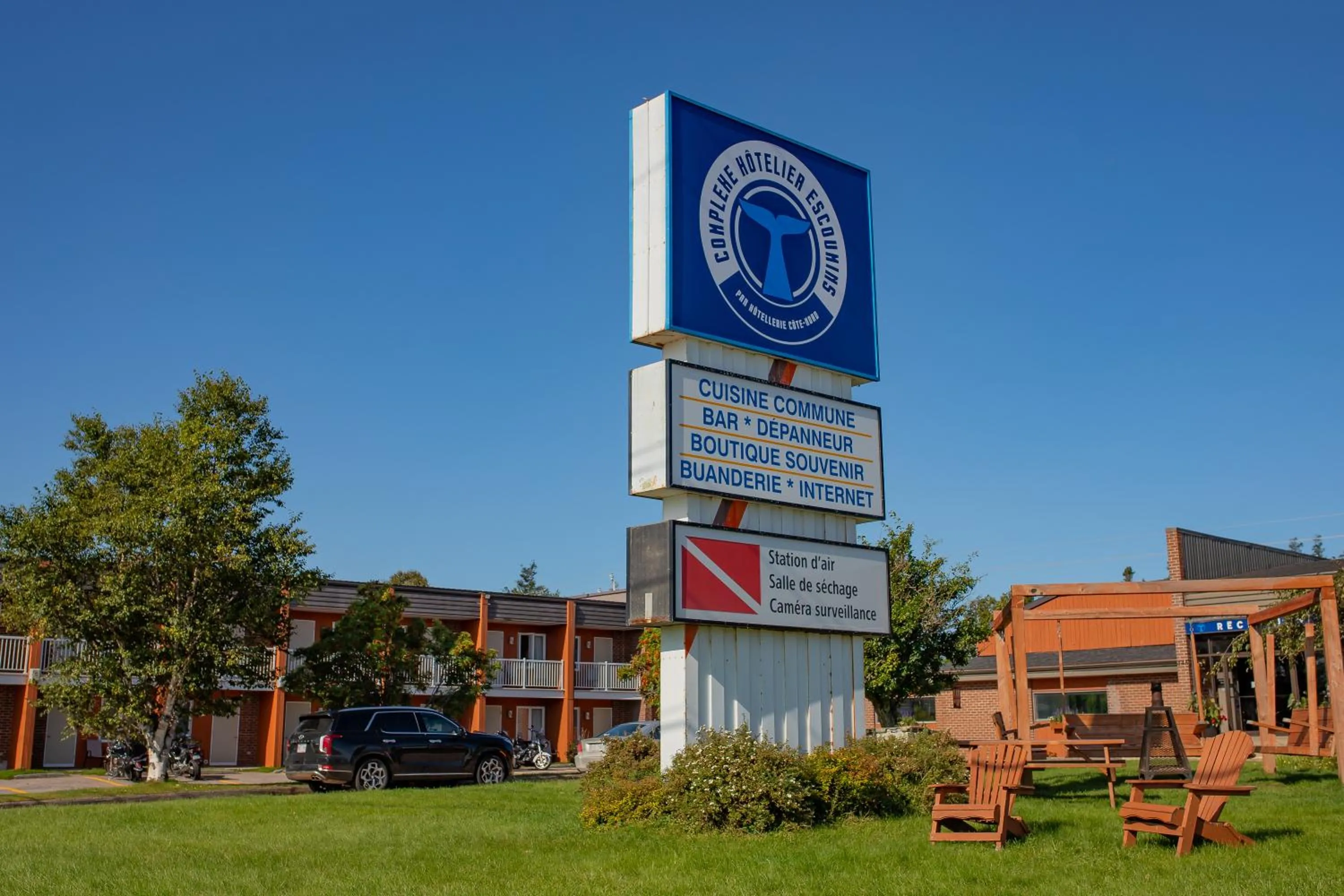 Property logo or sign in Complexe Hotelier Escoumins