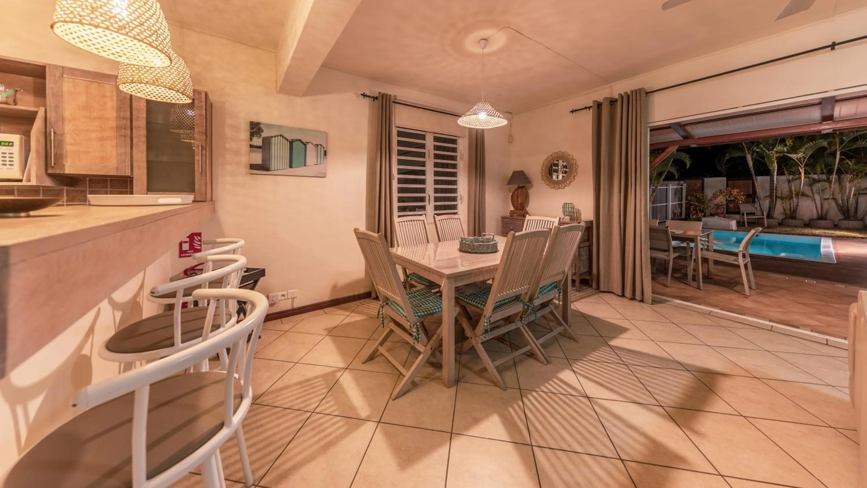 Seating area in Villa Bayswater