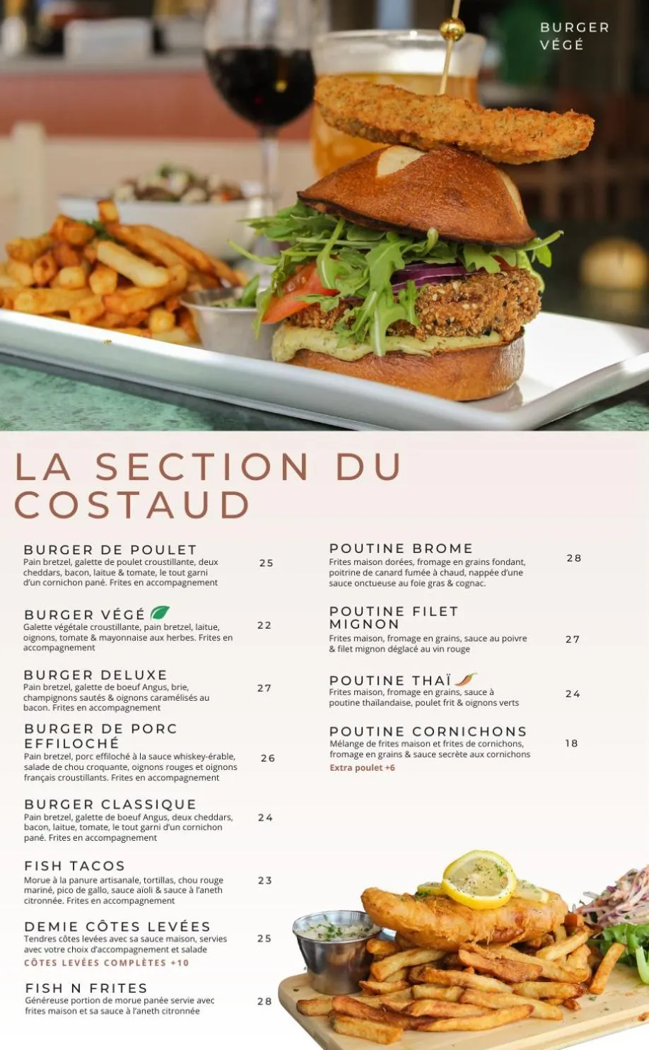 Restaurant/places to eat in Auberge le Parasol