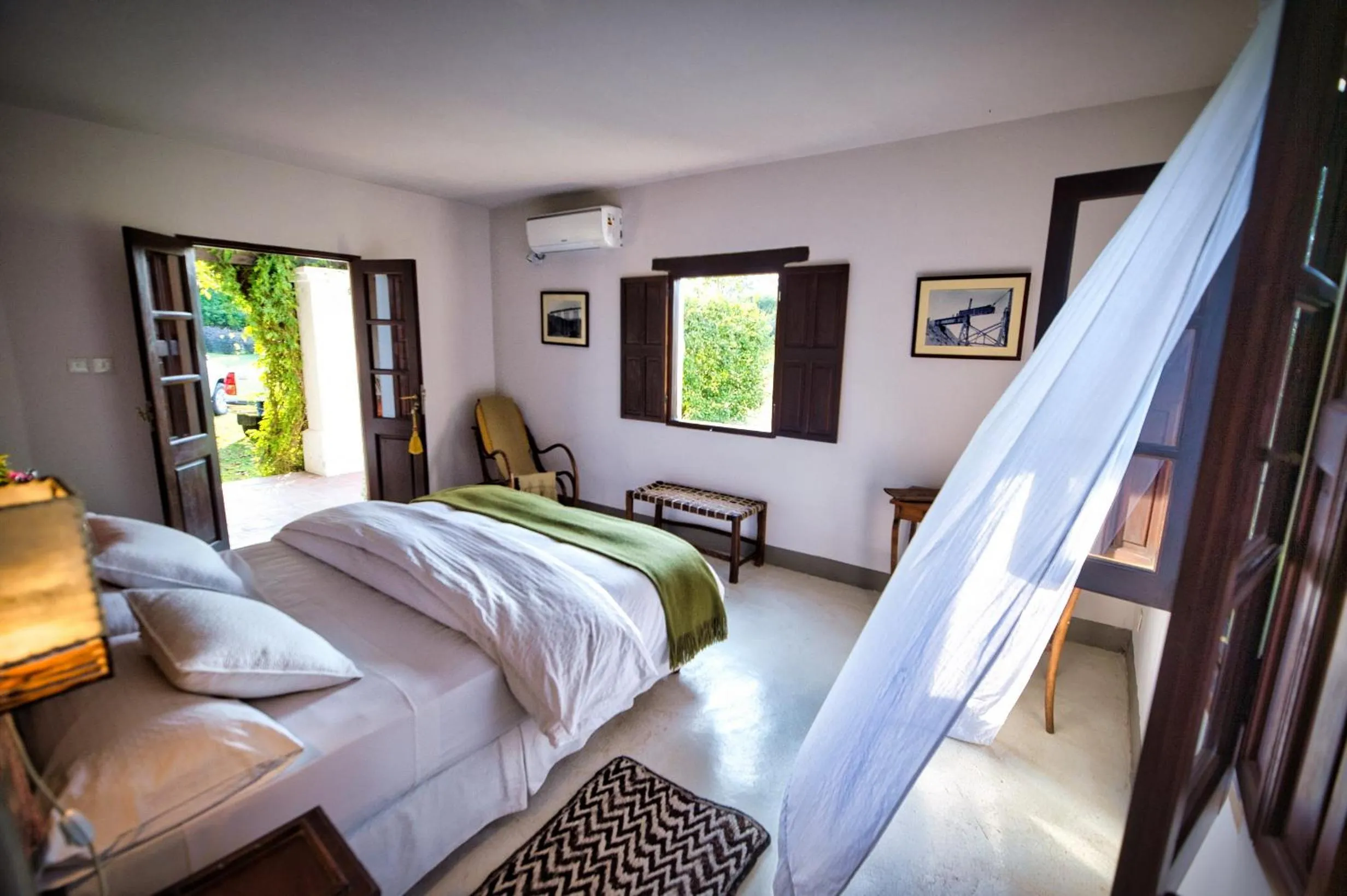 Bed in Finca Valentina