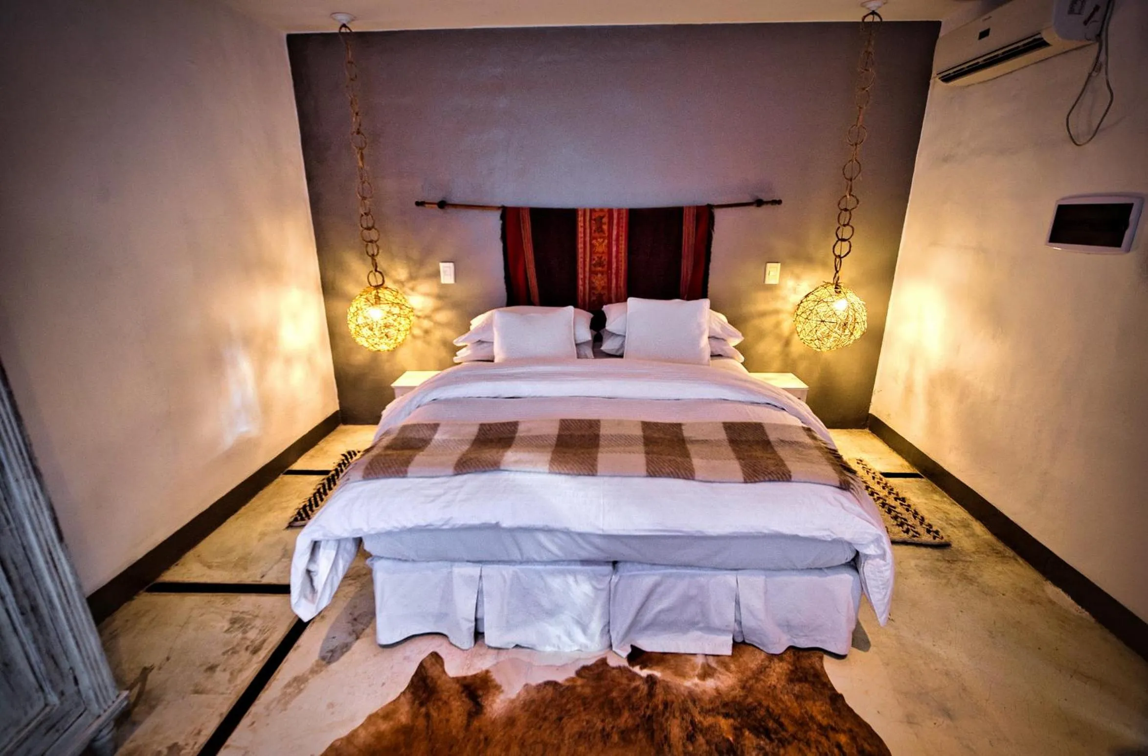 Bed in Finca Valentina