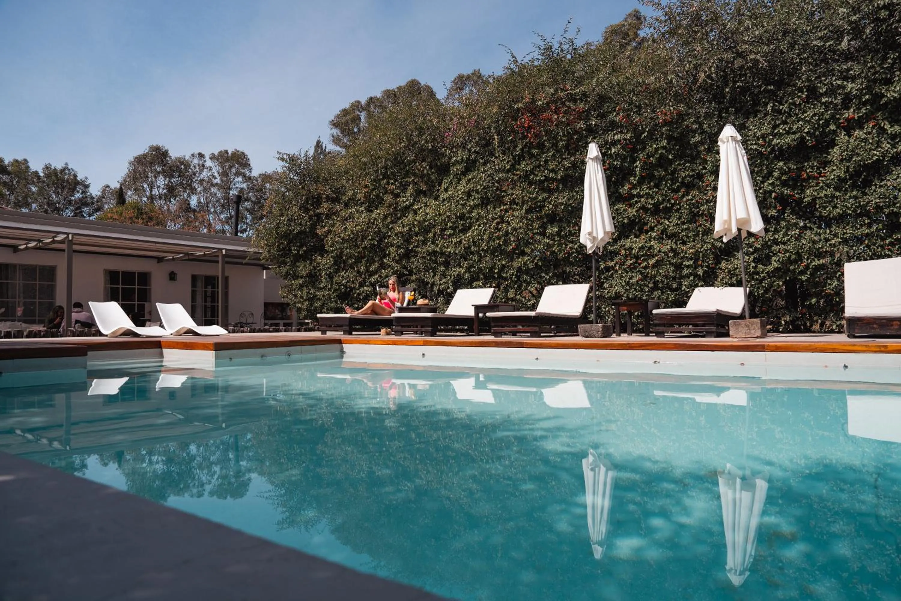Swimming pool in Finca Valentina