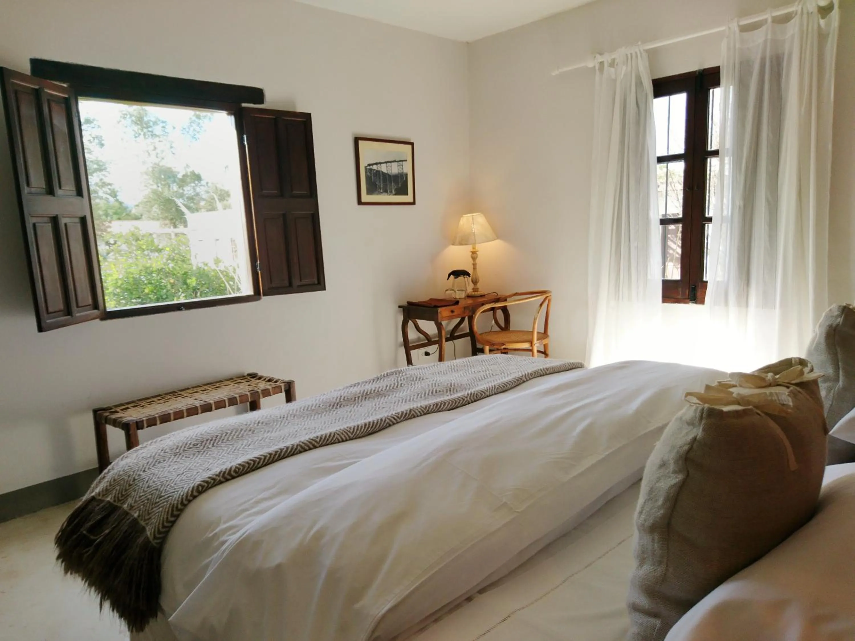 Bed in Finca Valentina