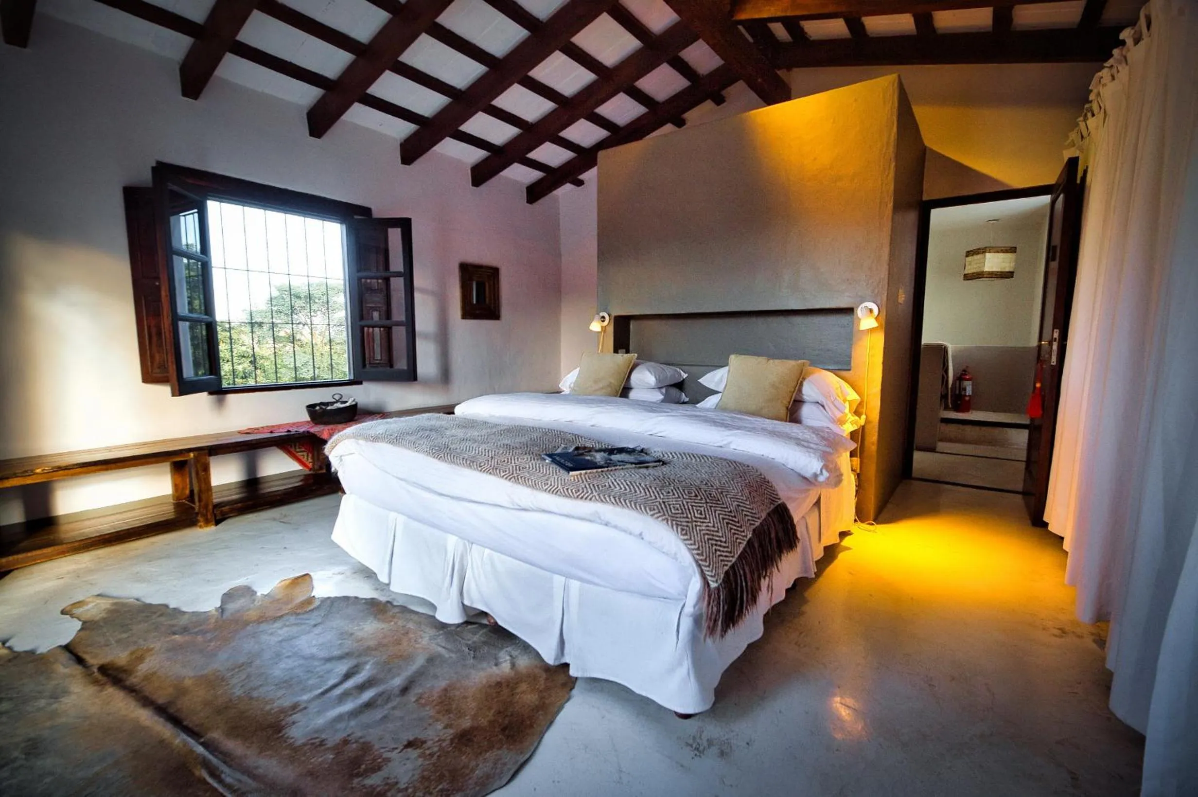 Bed in Finca Valentina
