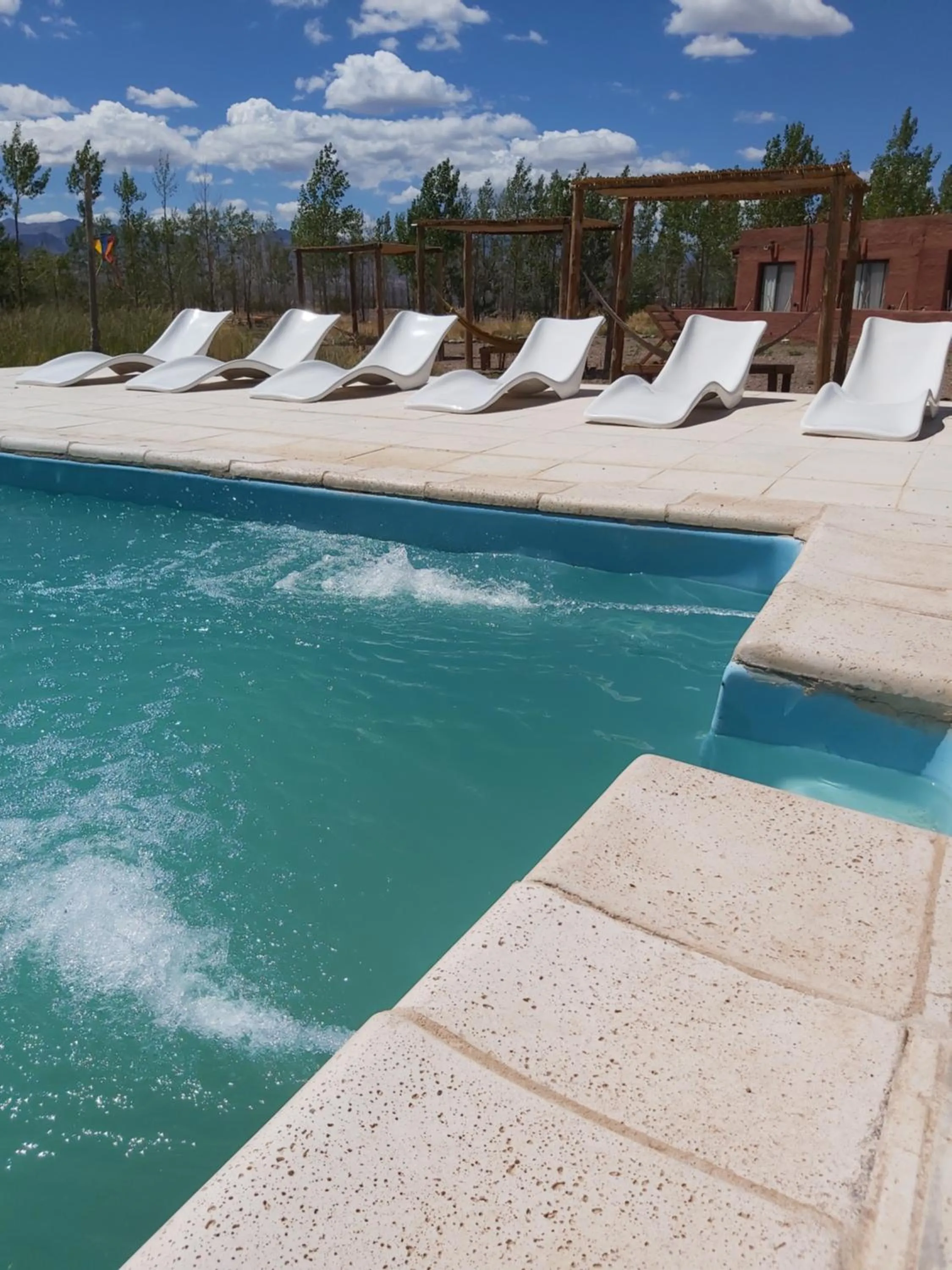 Swimming pool in Hotel boutique pukarainca