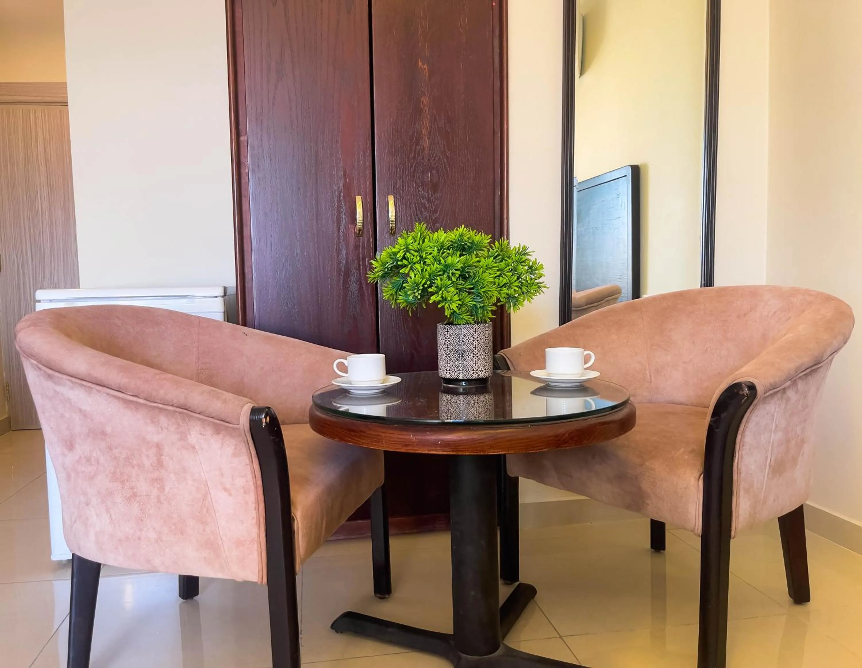 Seating area in Dweik Hotel 2