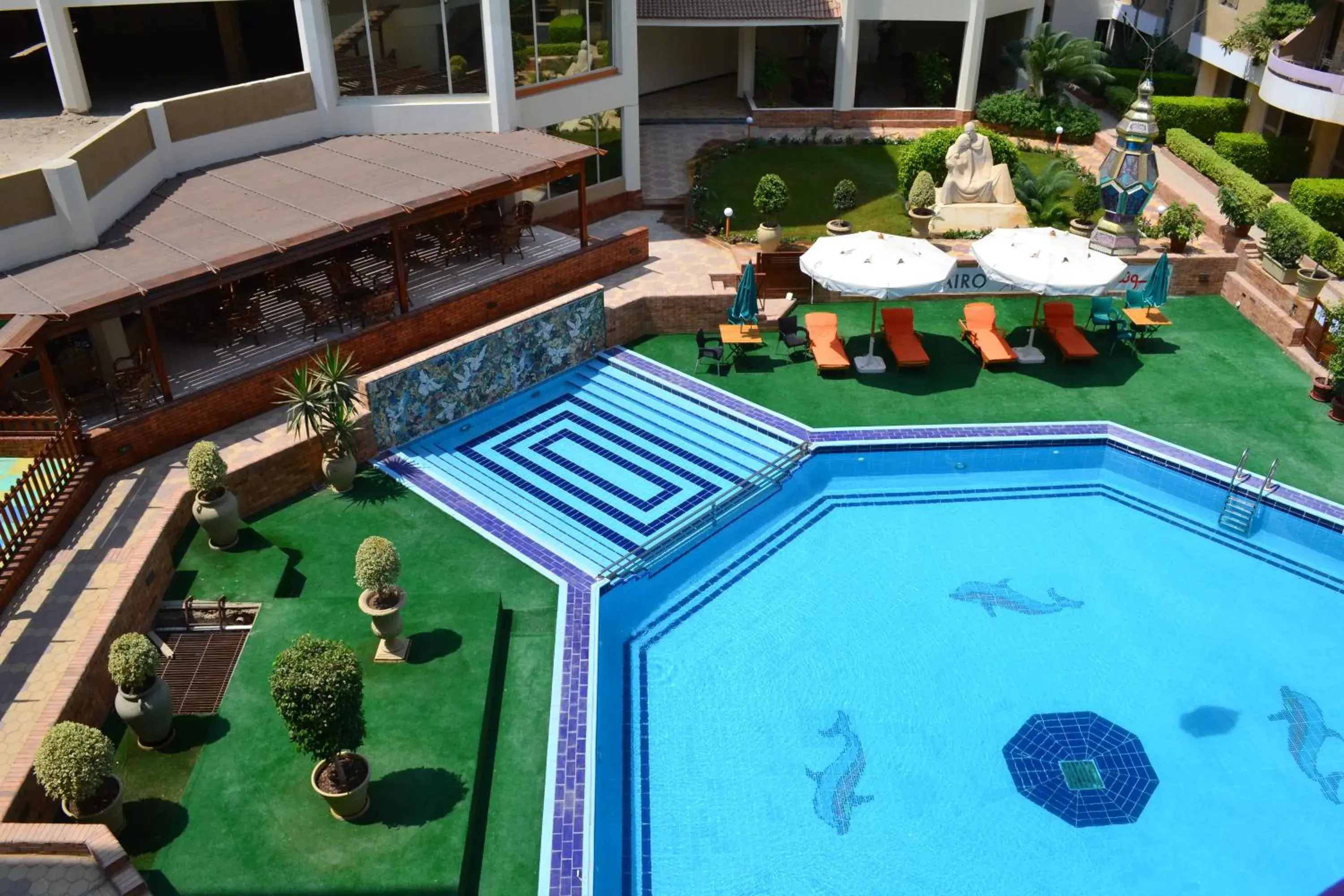 Swimming pool in Monte Cairo Serviced Apartments Swimming pool in Monte Cairo Serviced Apartments