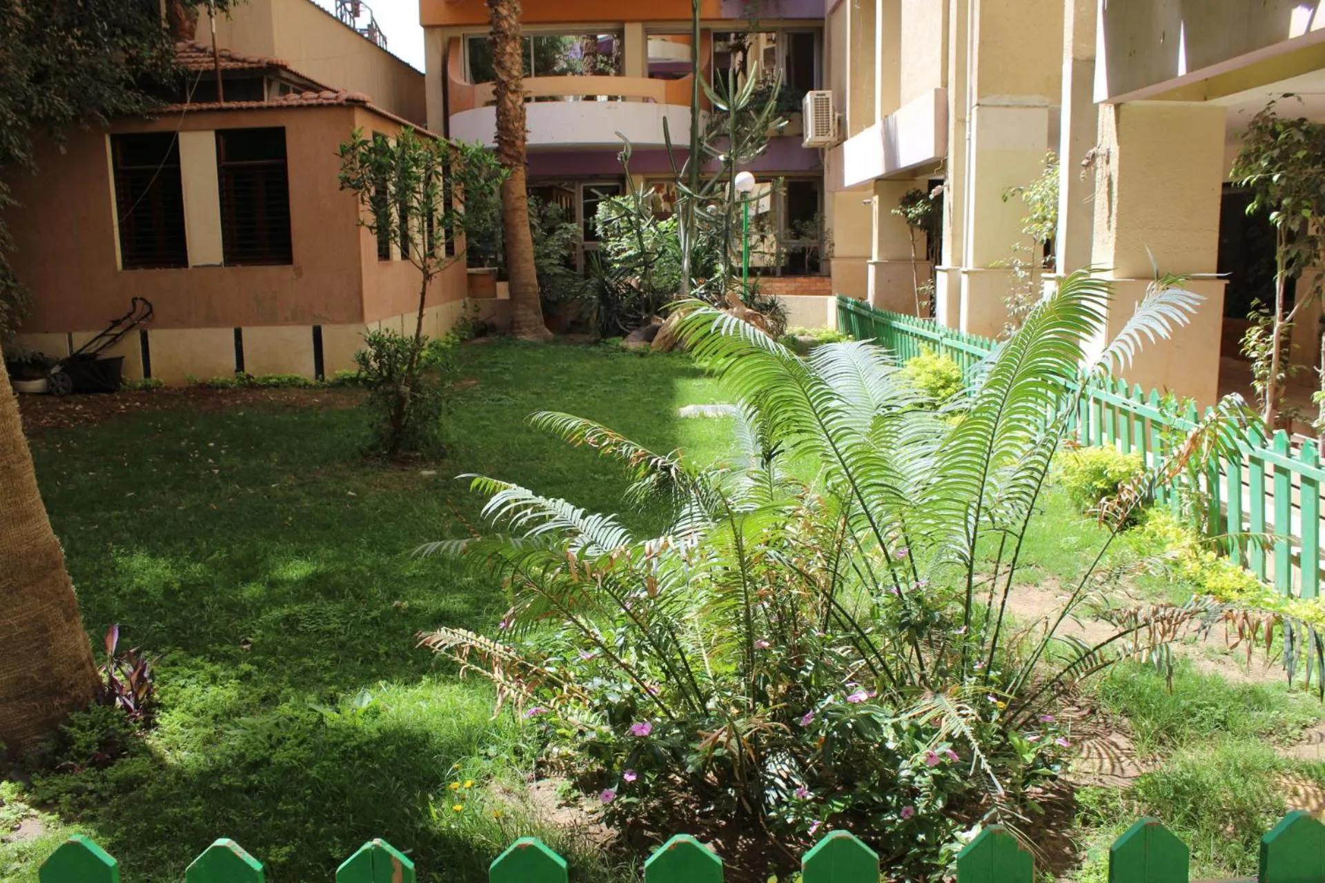 Garden view in Monte Cairo Serviced Apartments