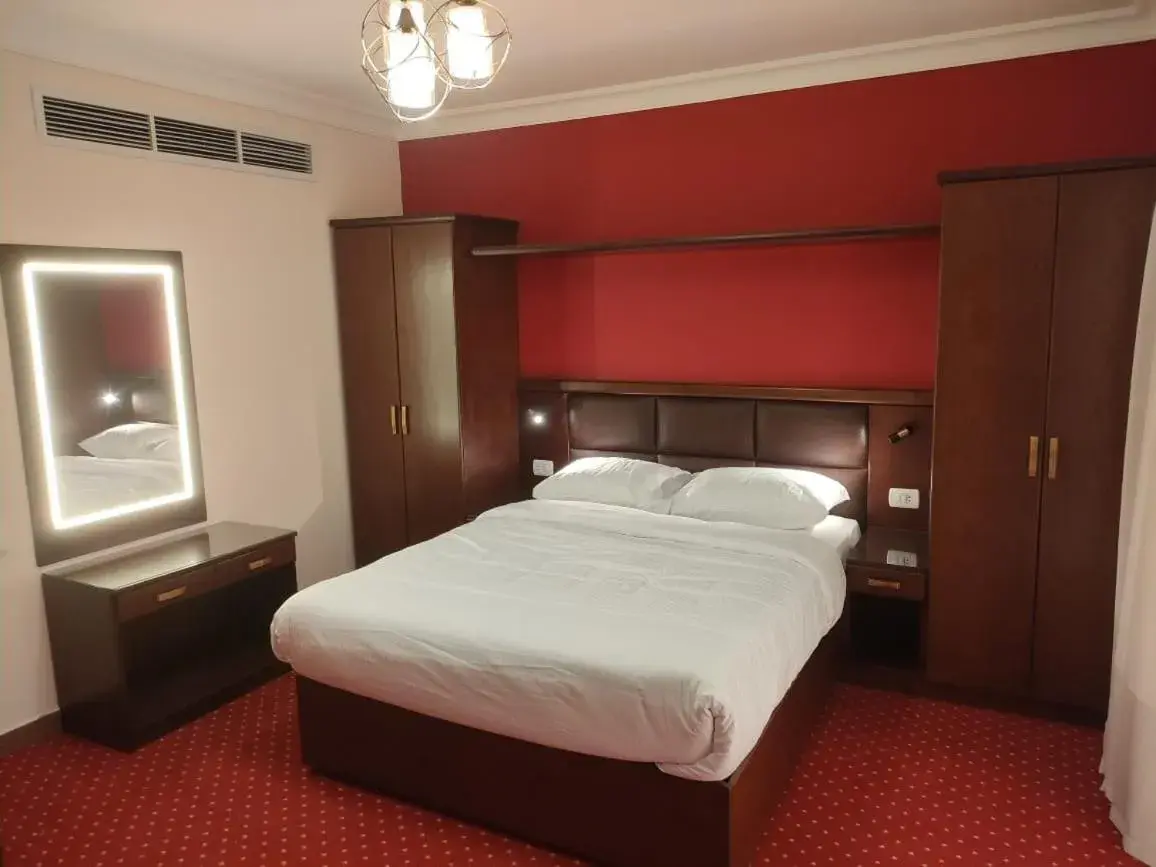 Bed in Monte Cairo Serviced Apartments Bed in Monte Cairo Serviced Apartments