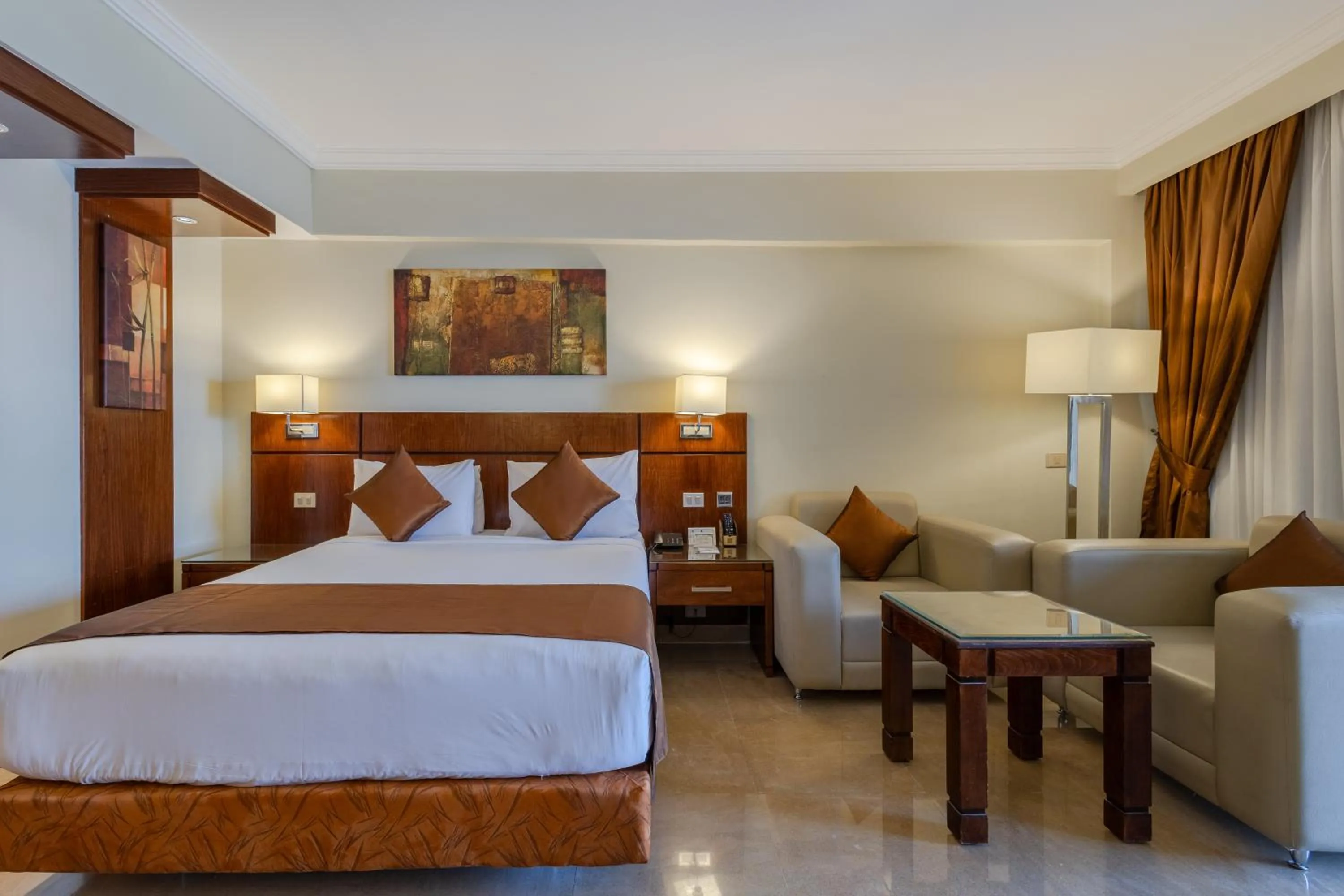 Hot Tub, Bed in Sultan Gardens Resort Sharm El Sheikh - Ultra All Inclusive