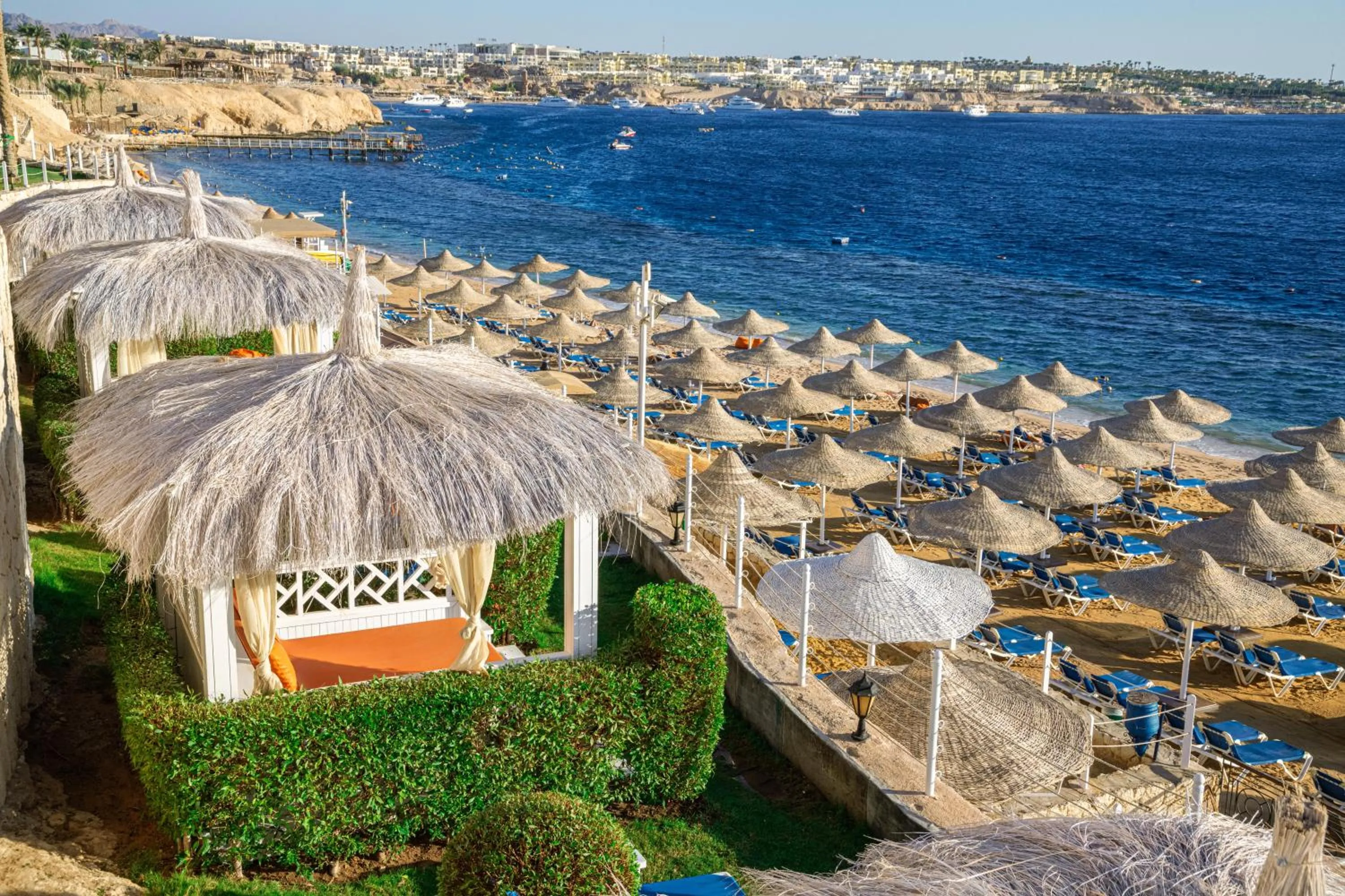 Beach in Sultan Gardens Resort Sharm El Sheikh - Ultra All Inclusive