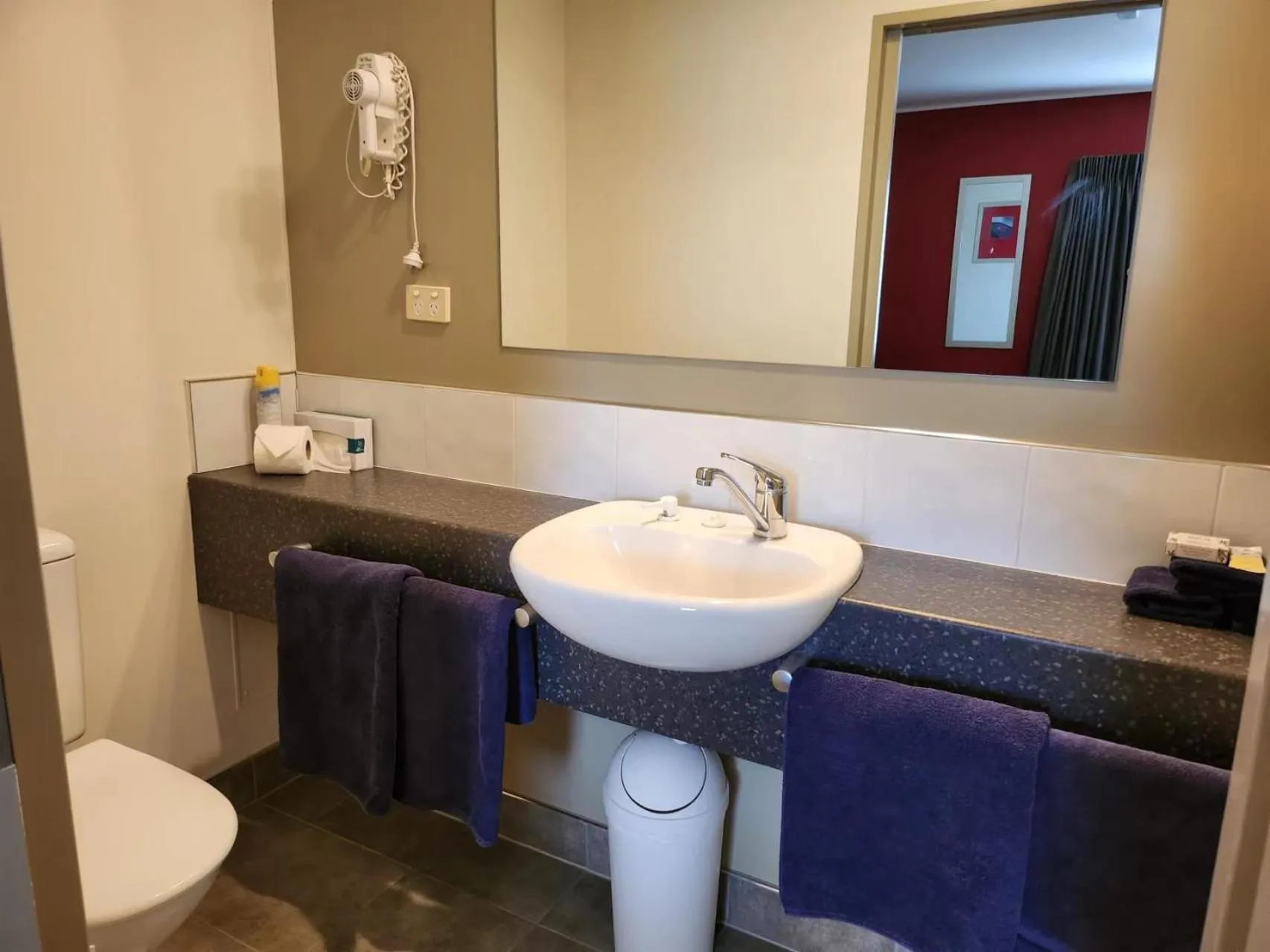 Toilet in Landmark Manor