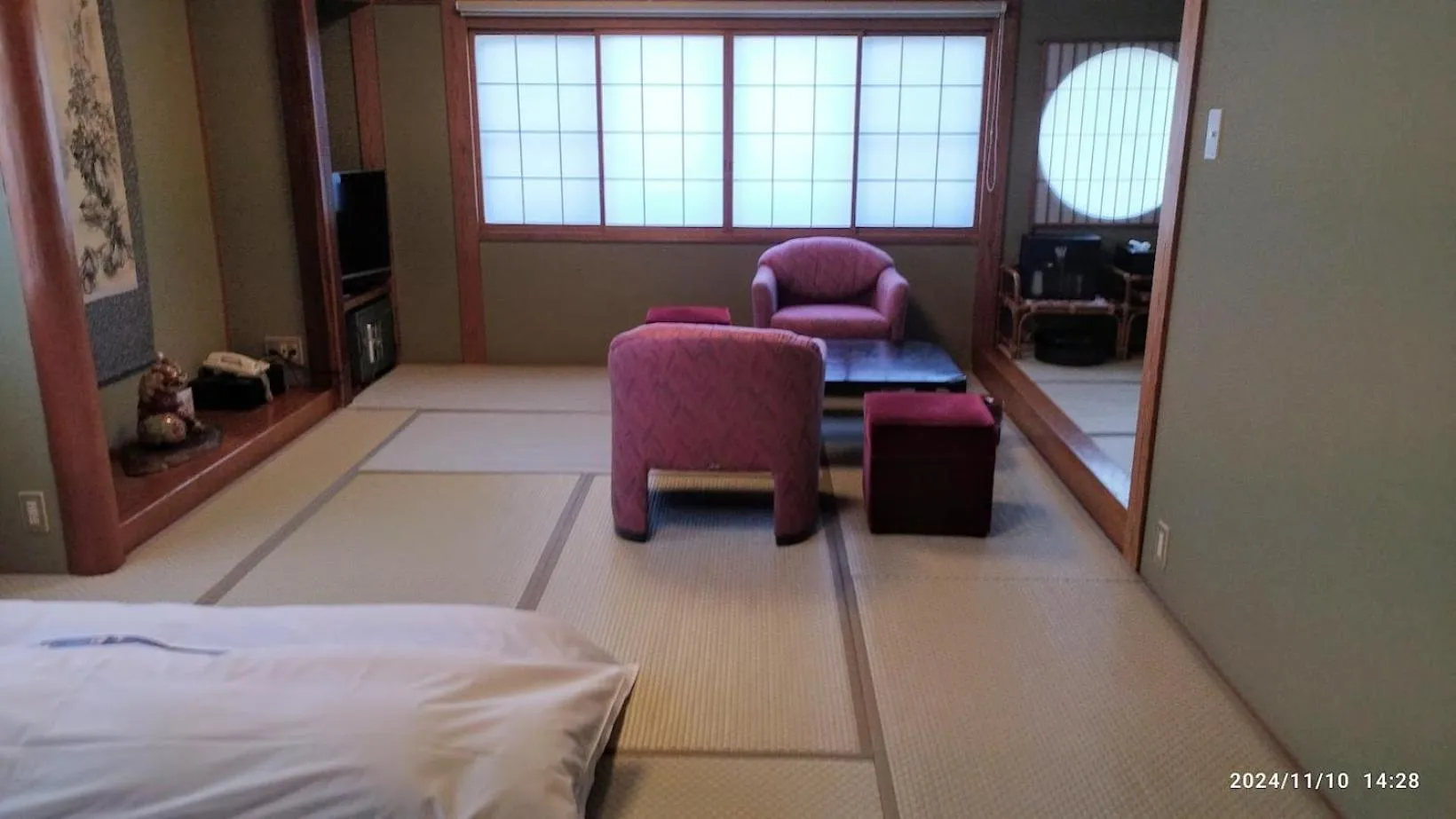Photo of the whole room, Bed in Yudanaka Yasuragi