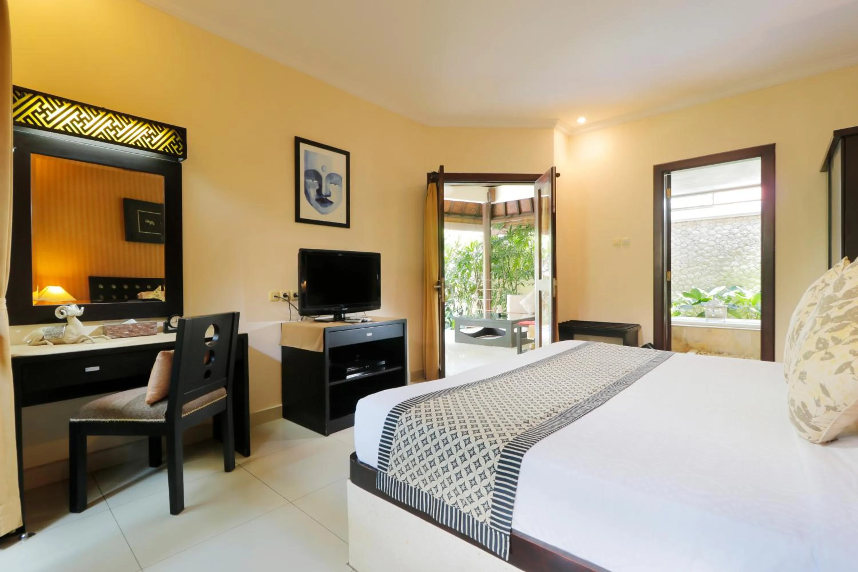 Bed in Heliconia Villa