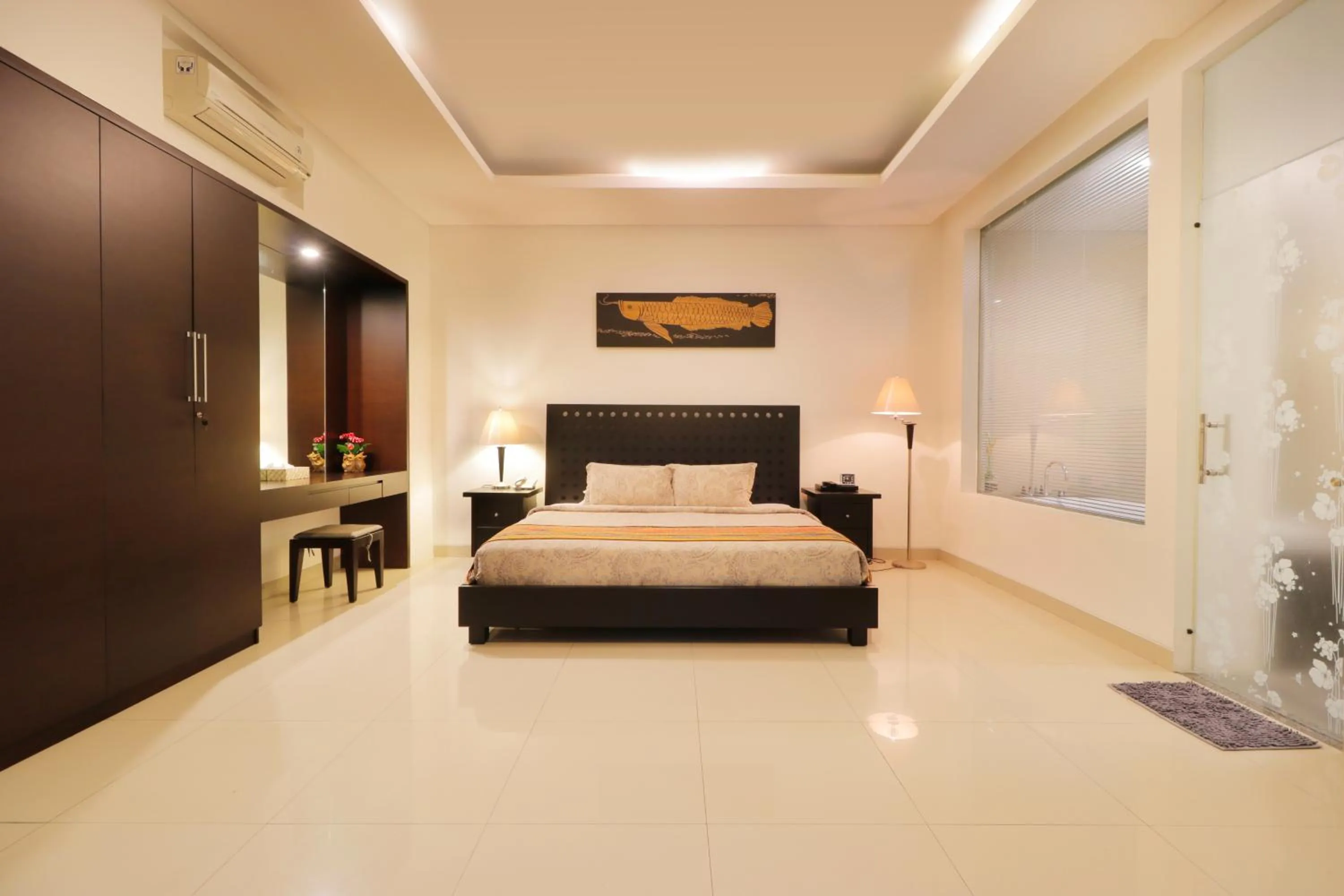Bedroom, Bed in Heliconia Villa