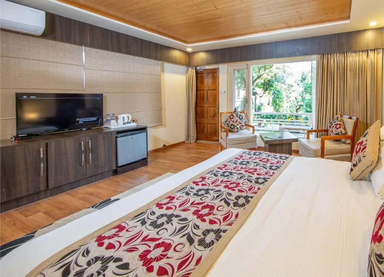 Bed in The Orchard Retreat & Spa