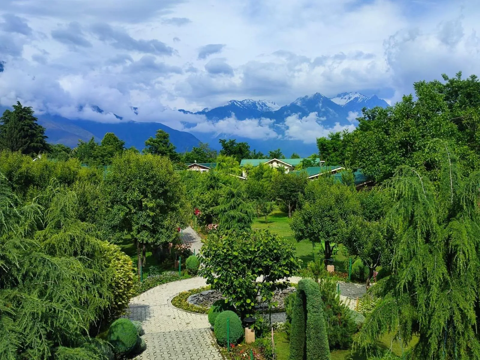 Garden view in The Orchard Retreat & Spa