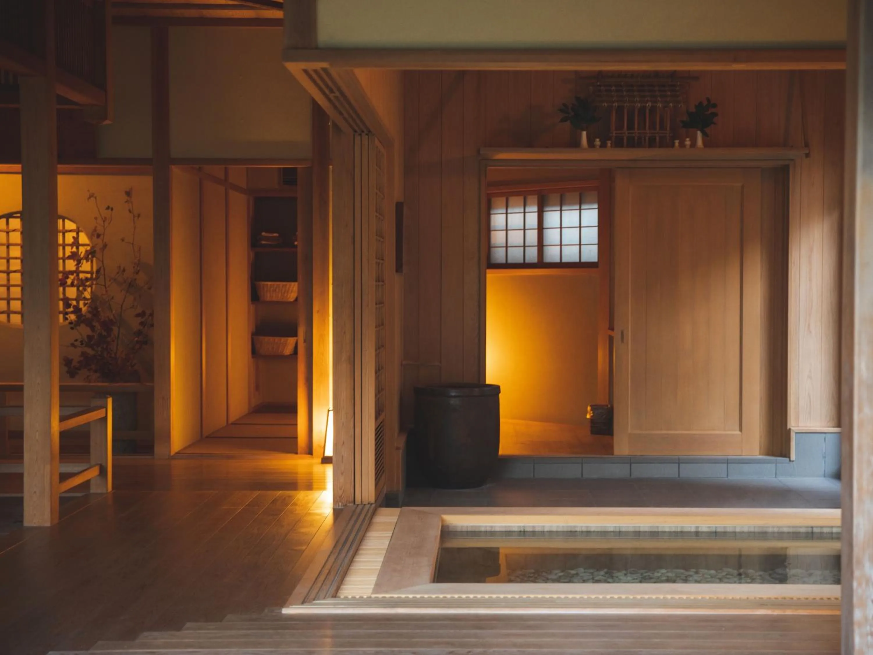 Bathroom in Arima Onsen Tocen Goshobo