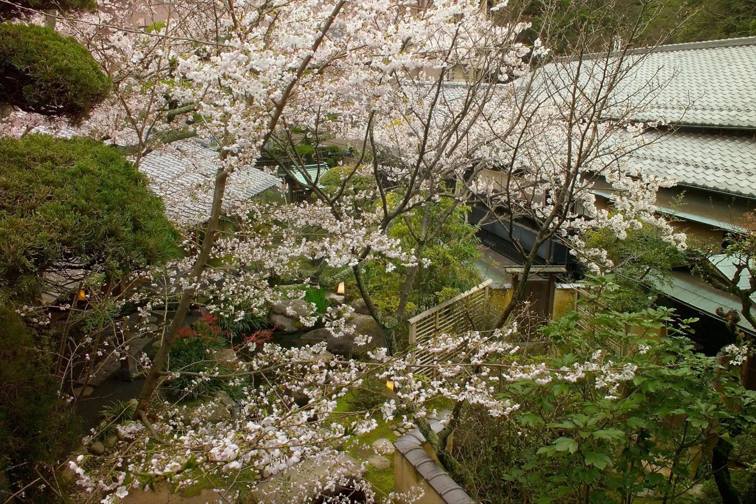 Bird's eye view in Arima Onsen Tocen Goshobo Bird's eye view in Arima Onsen Tocen Goshobo