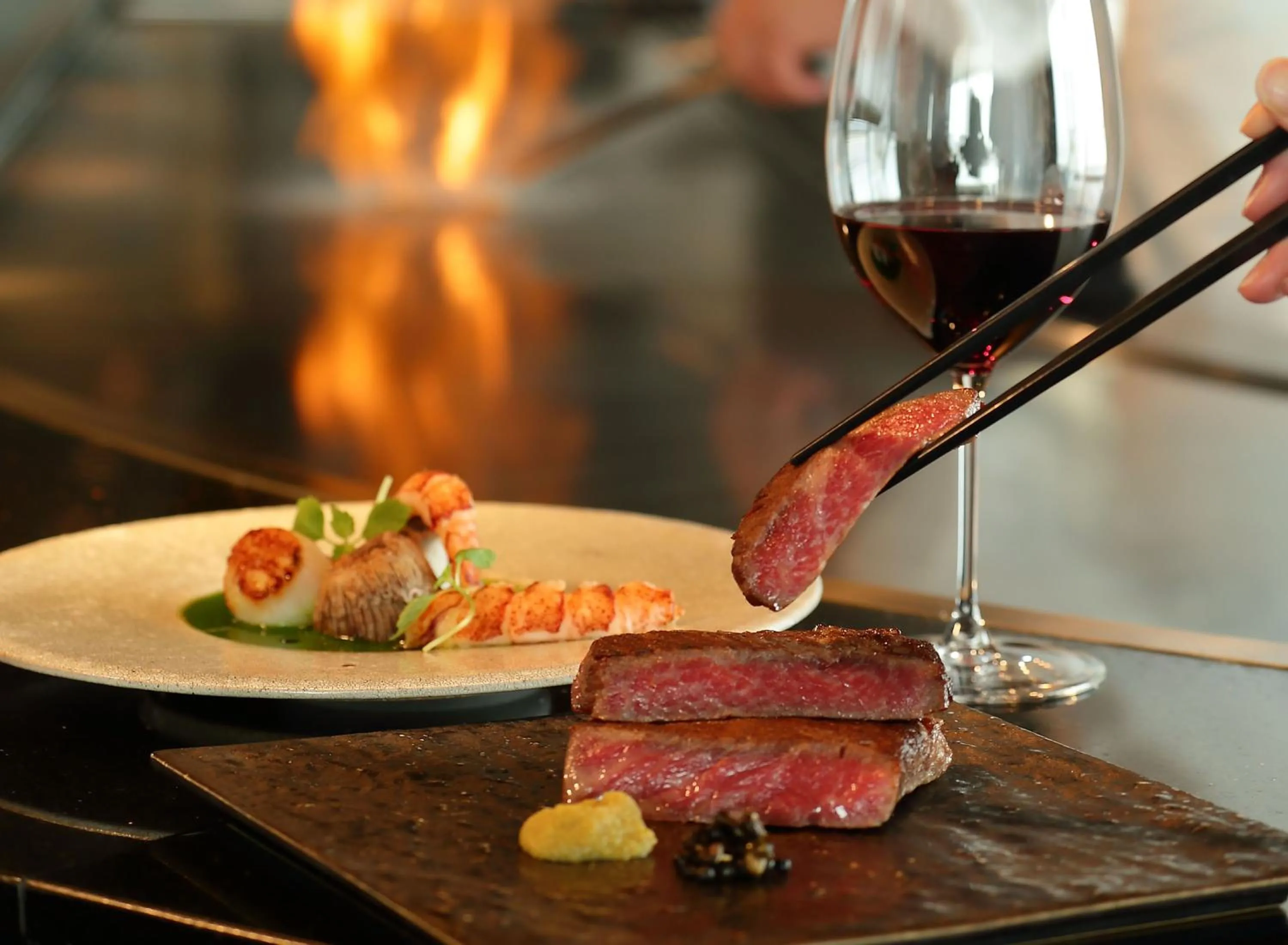 Restaurant/places to eat in Kobe Meriken Park Oriental Hotel