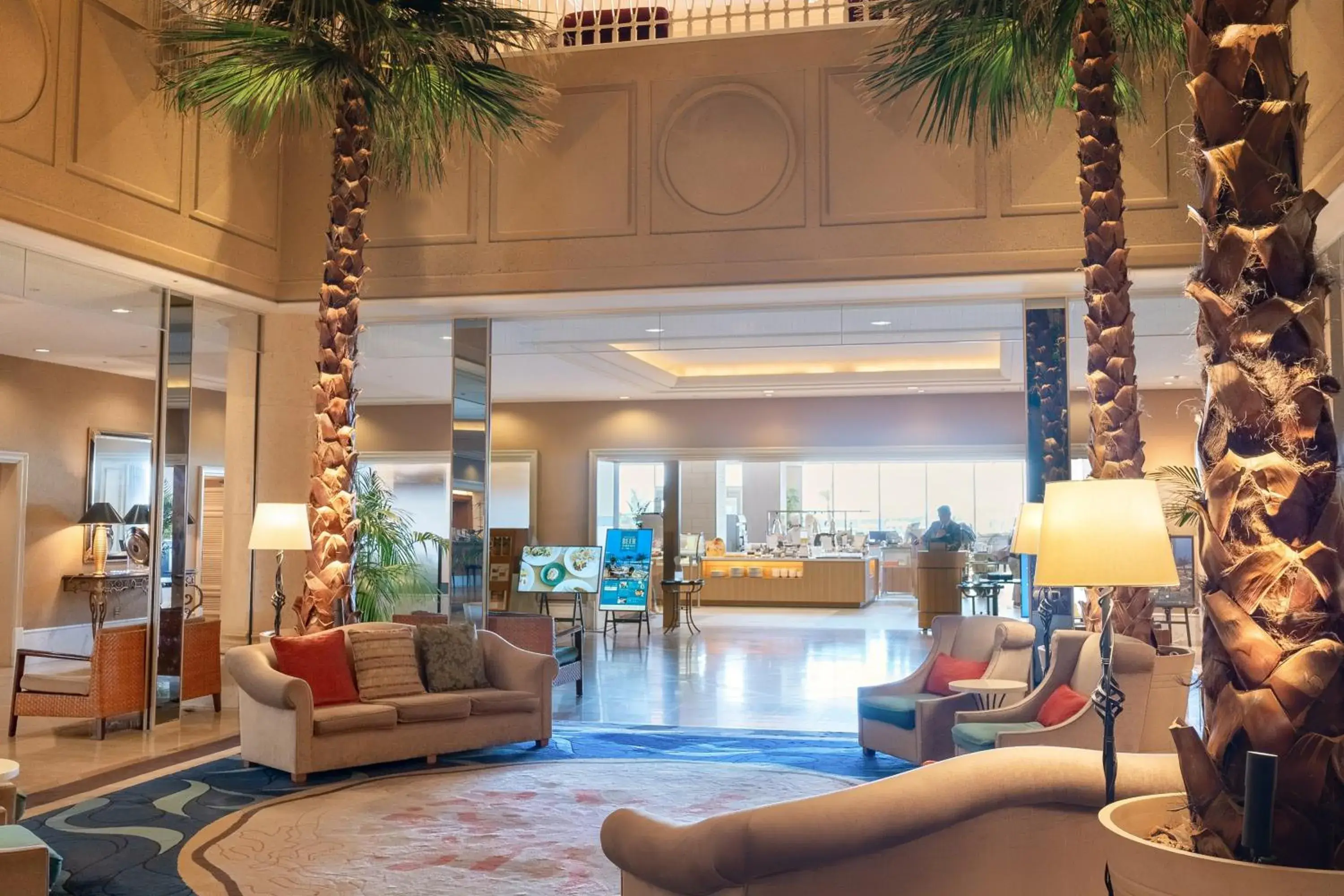 Lobby or reception in Kobe Meriken Park Oriental Hotel Lobby or reception in Kobe Meriken Park Oriental Hotel