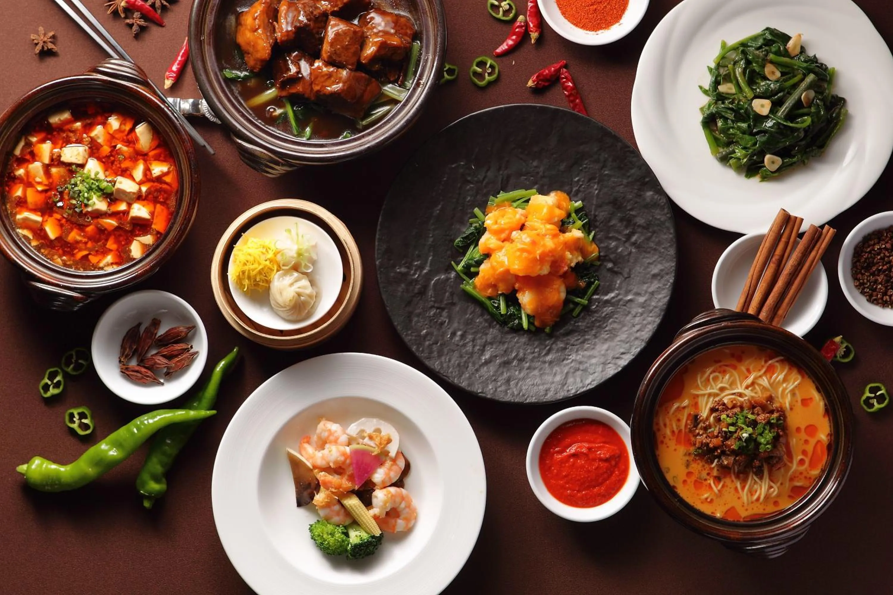 Food and drinks in Kobe Meriken Park Oriental Hotel