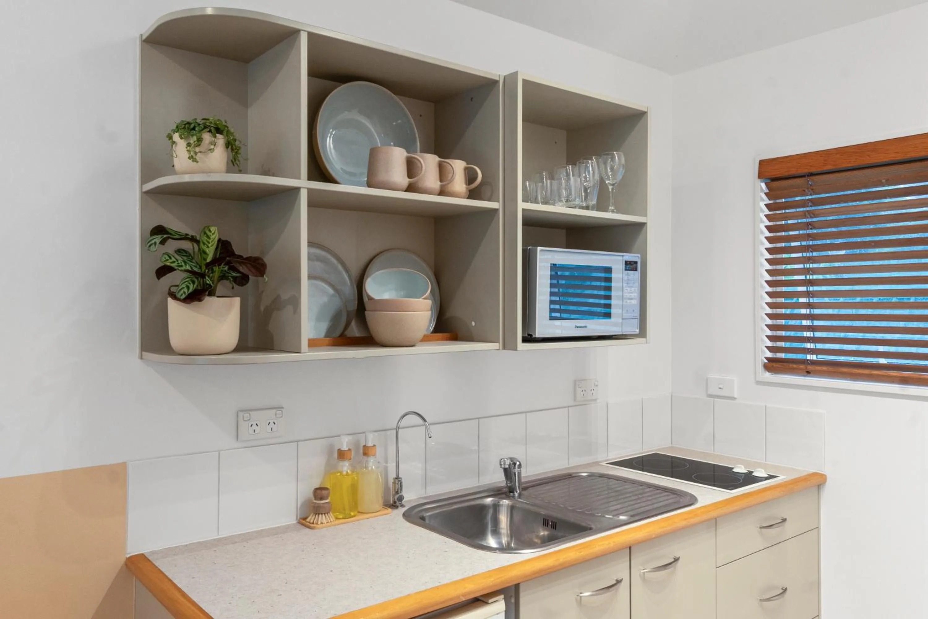 Bathroom in ASURE Admirals View Motel