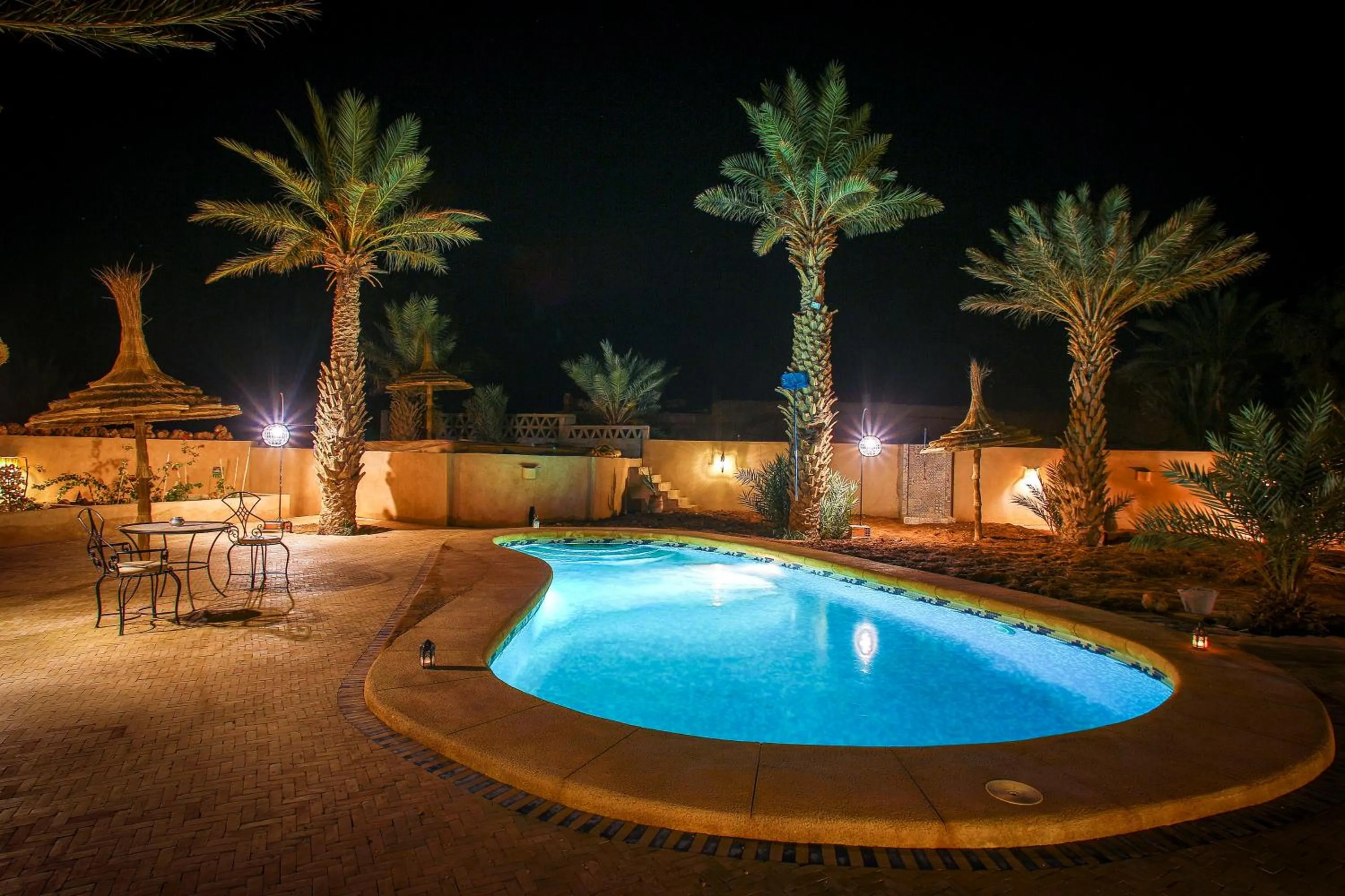 Natural landscape in RiadSuerteloca Merzouga