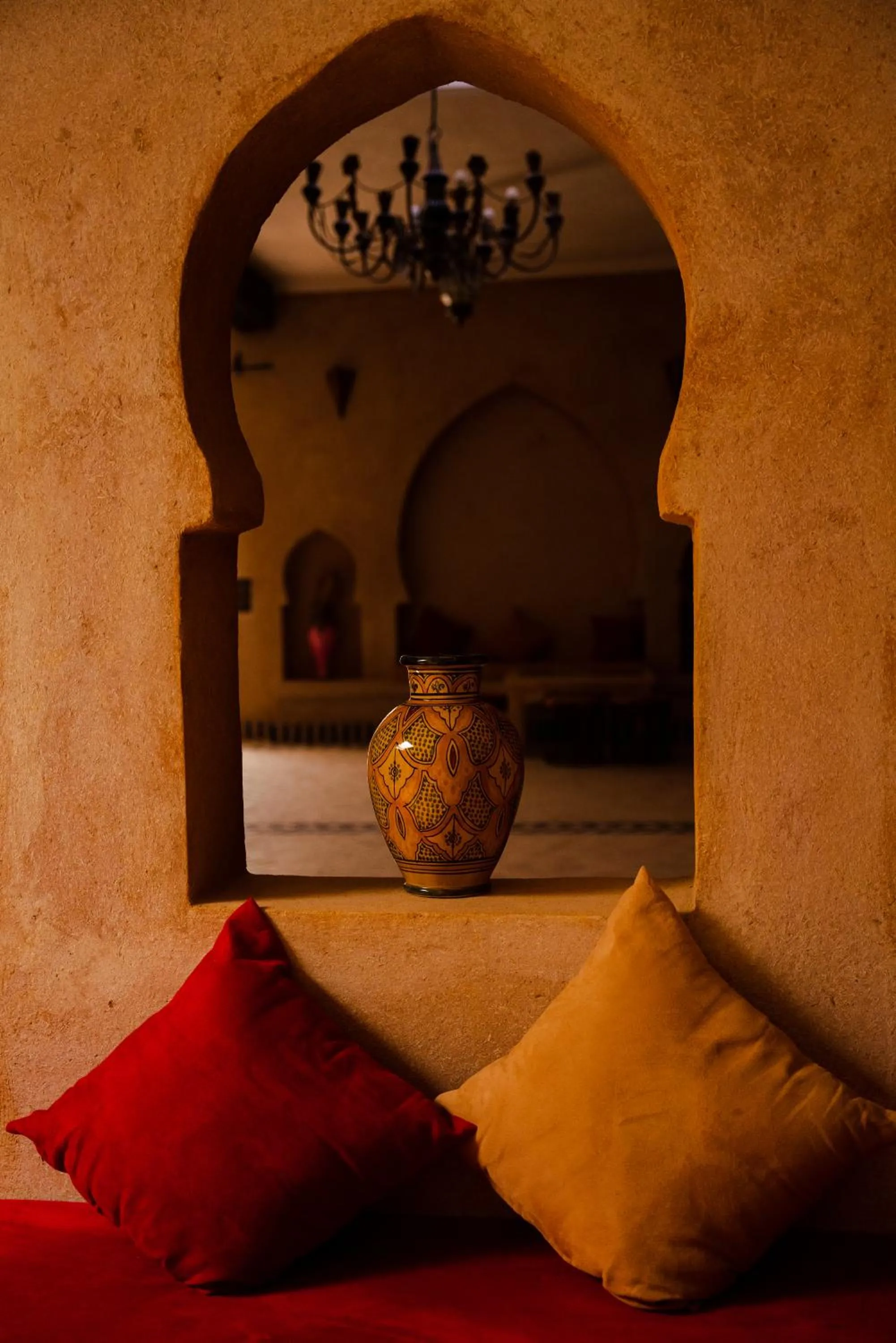 Living room, Bed in RiadSuerteloca Merzouga