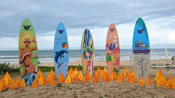 Property building in Full Moon Village Resort Property building in Full Moon Village Resort