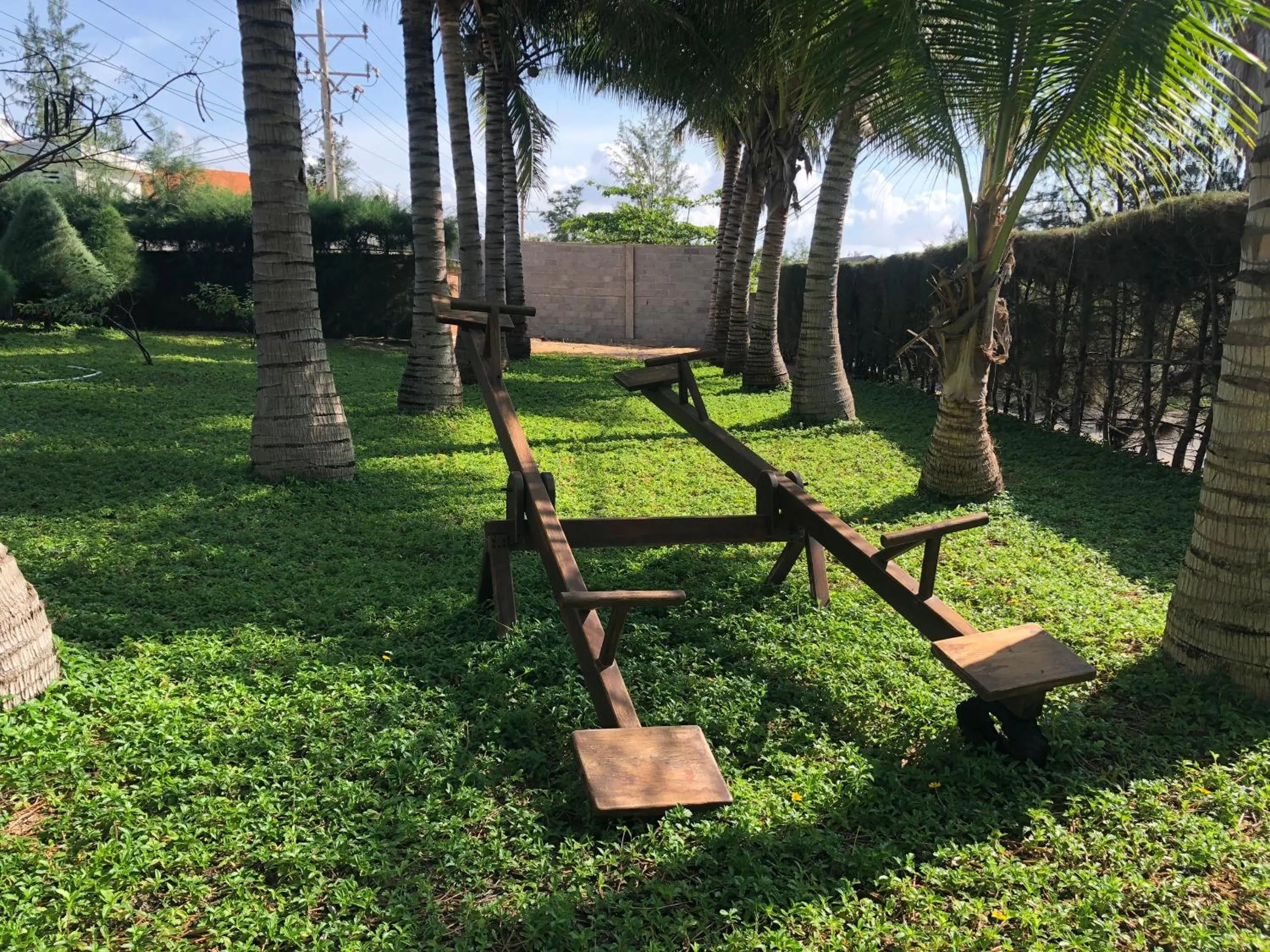 Children play ground in Full Moon Village Resort