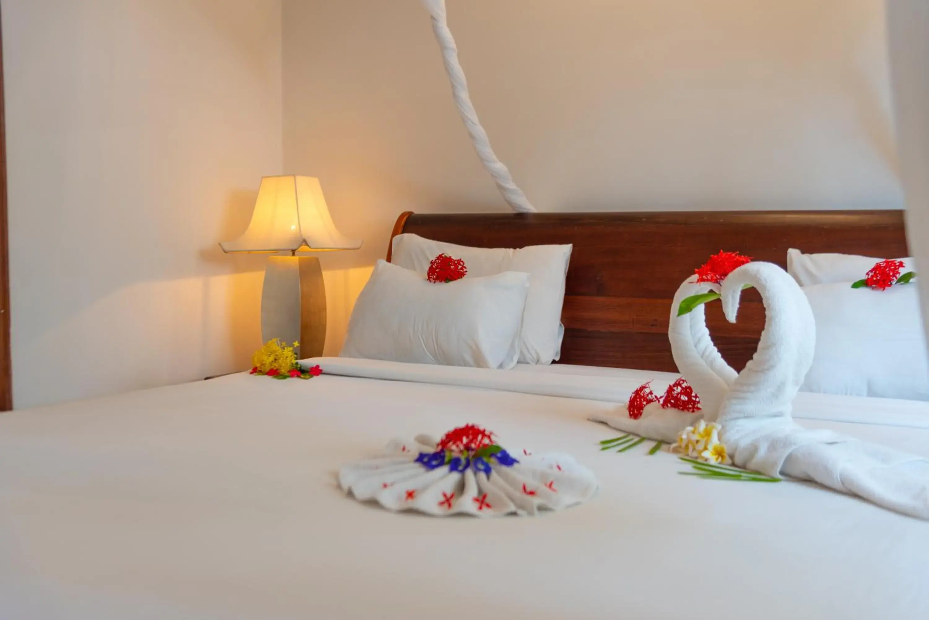 Bed in Full Moon Village Resort Bed in Full Moon Village Resort