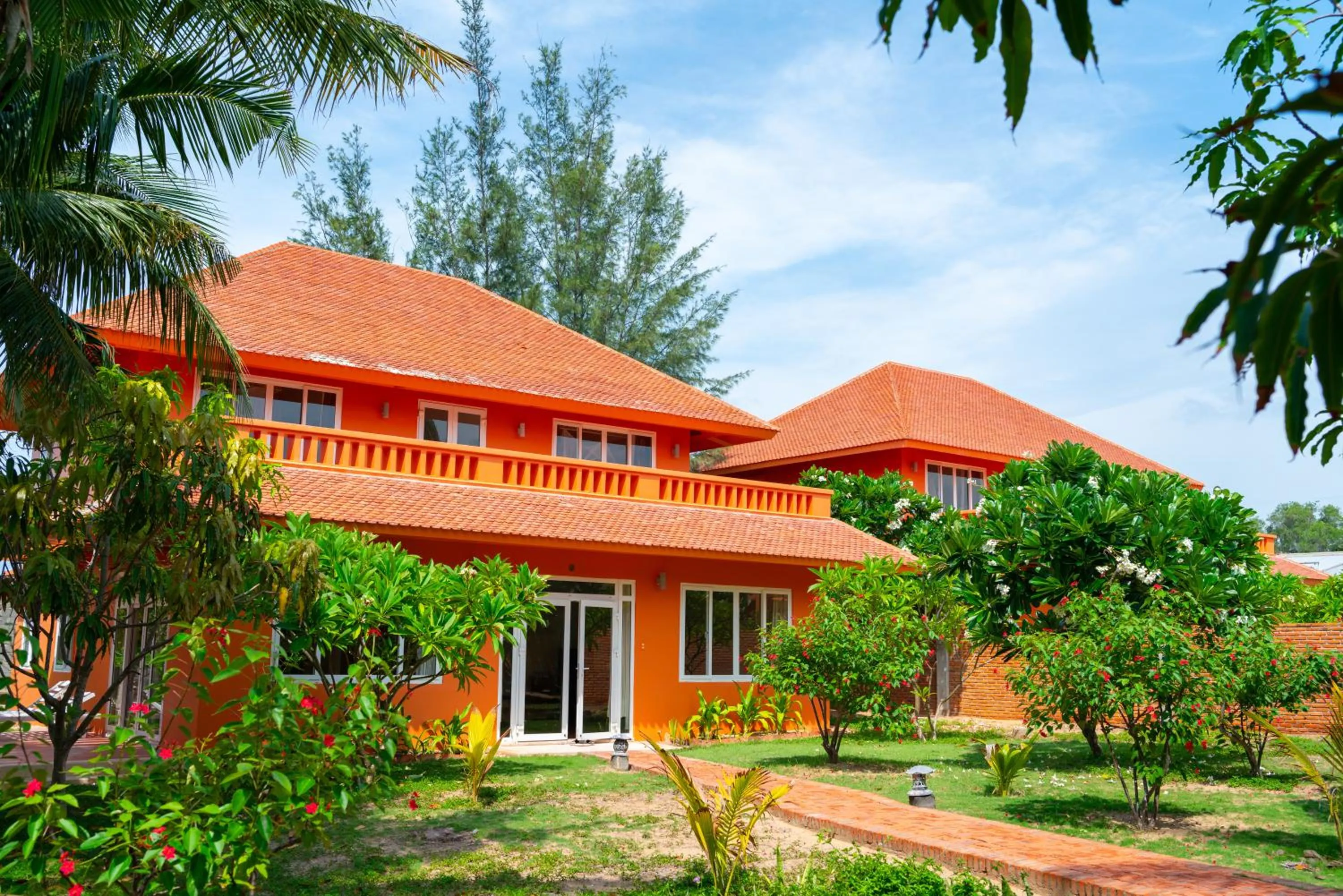 Property building in Full Moon Village Resort