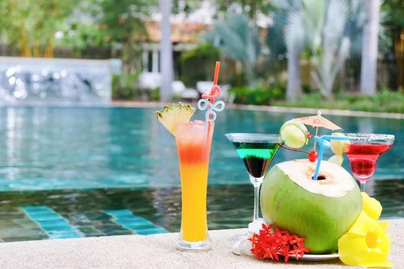 Swimming pool in Full Moon Village Resort