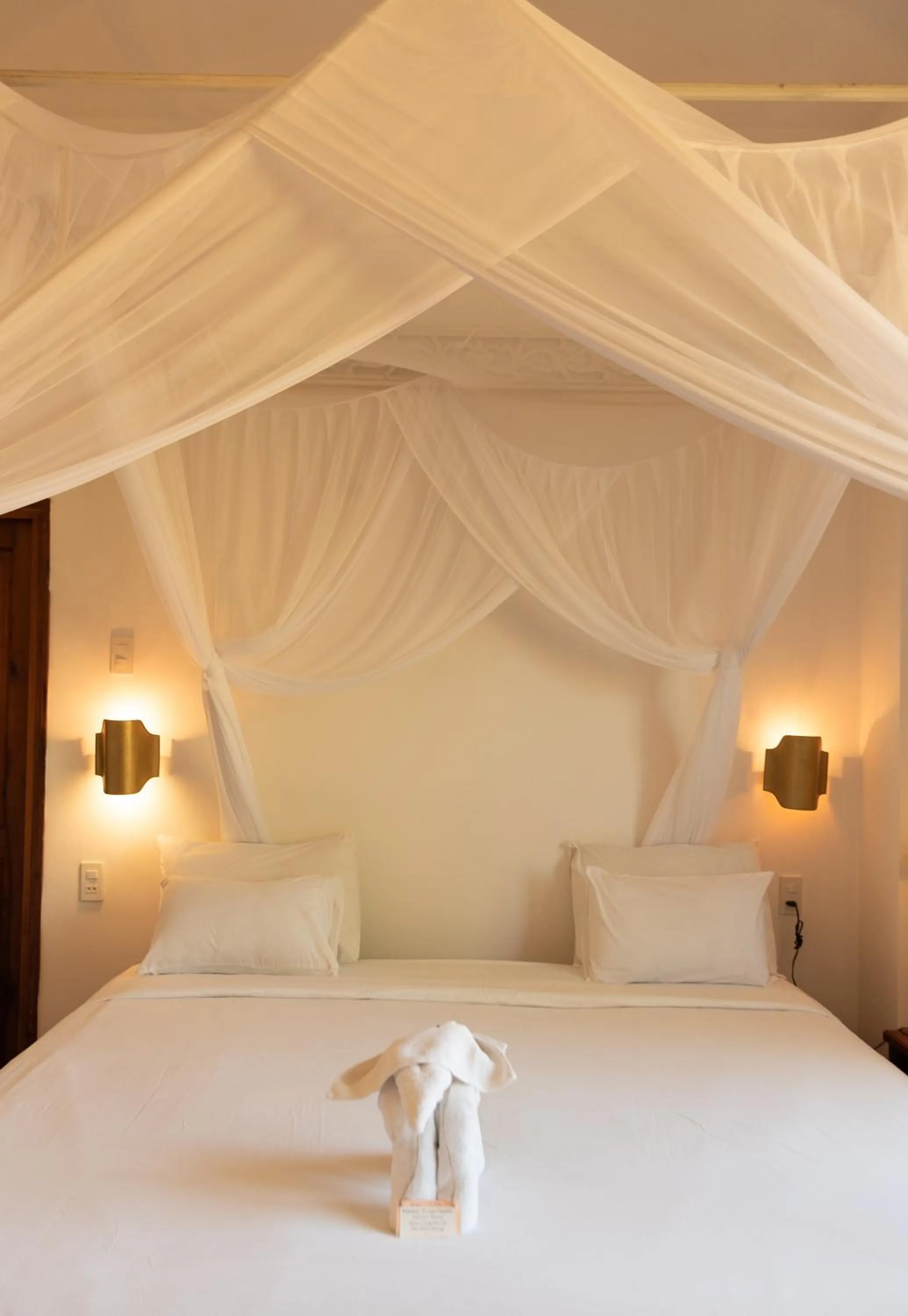 Bed in Full Moon Village Resort