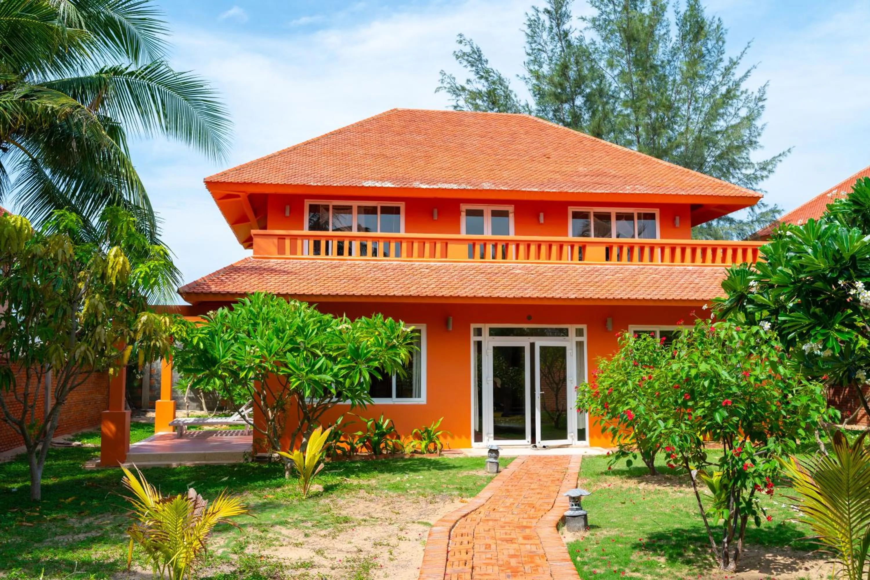 Property building in Full Moon Village Resort