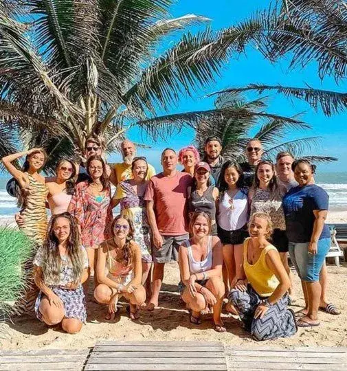 Property building in Full Moon Village Resort Property building in Full Moon Village Resort