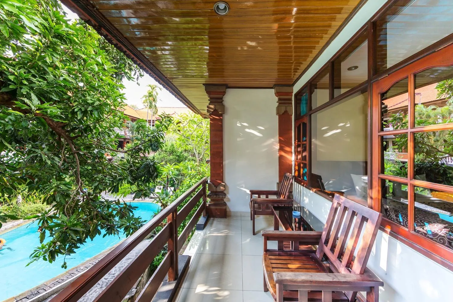Balcony/Terrace in Simpang Inn Hotel