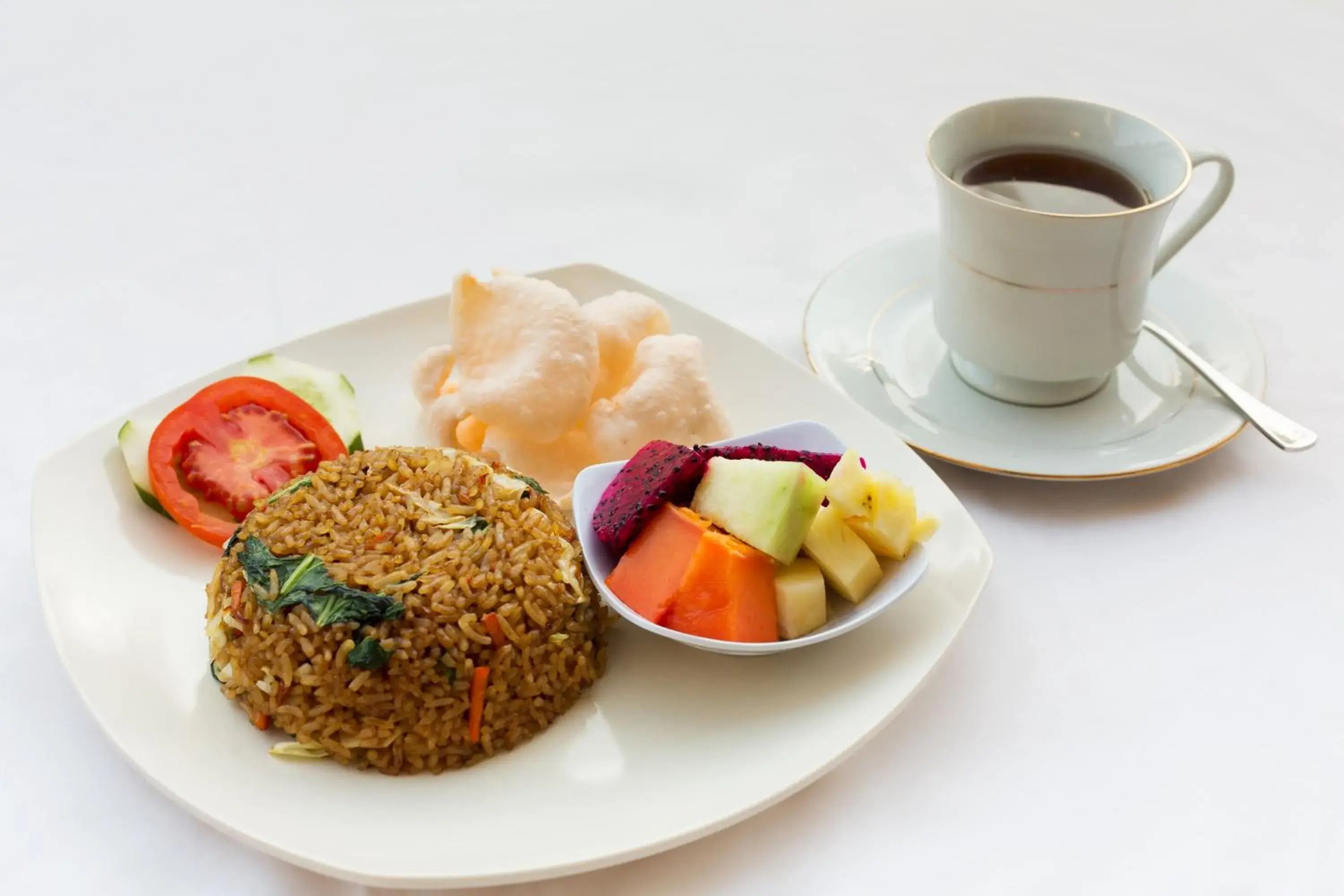 Breakfast in Simpang Inn Hotel Breakfast in Simpang Inn Hotel