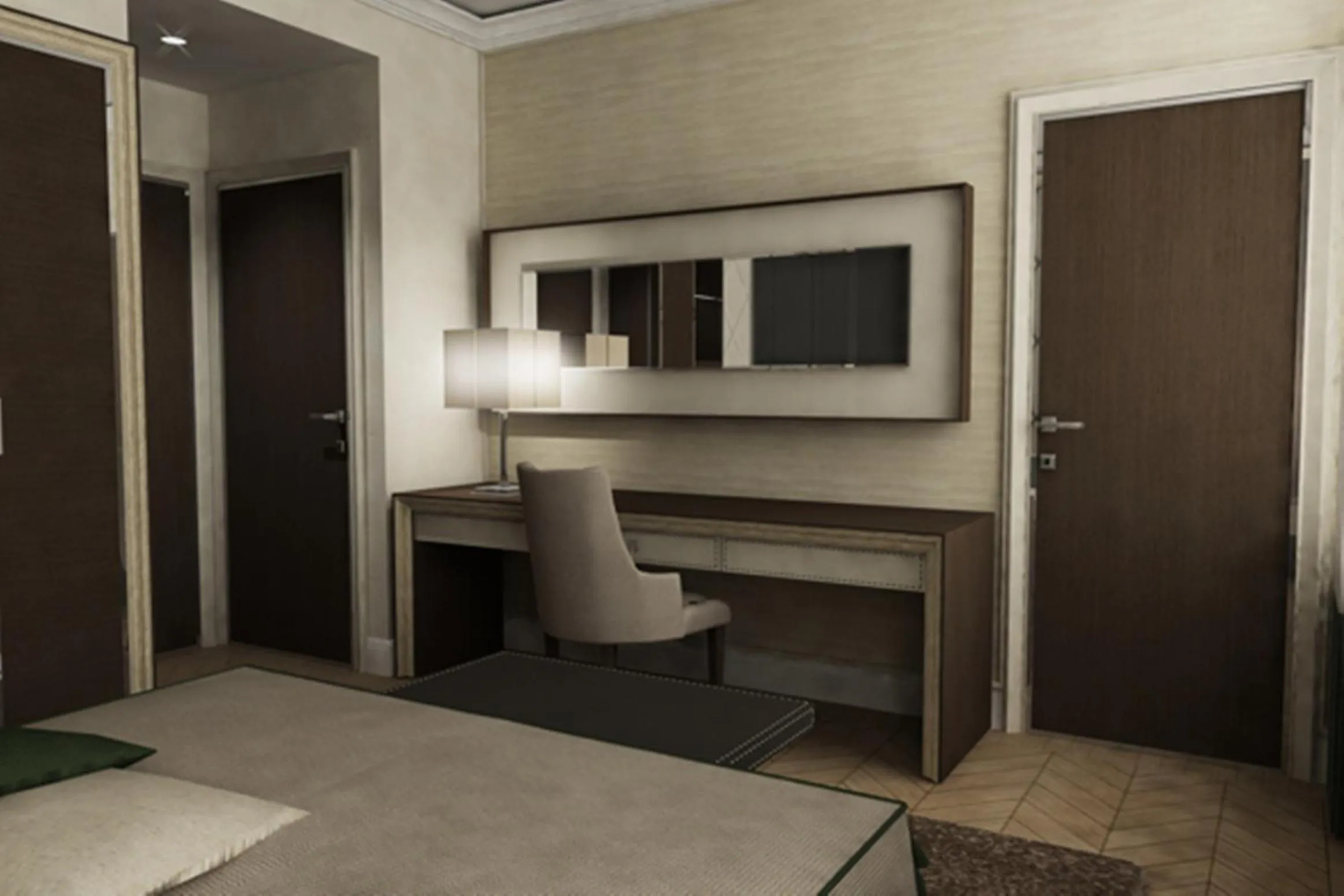 Seating area, Bed in Menelaion Hotel