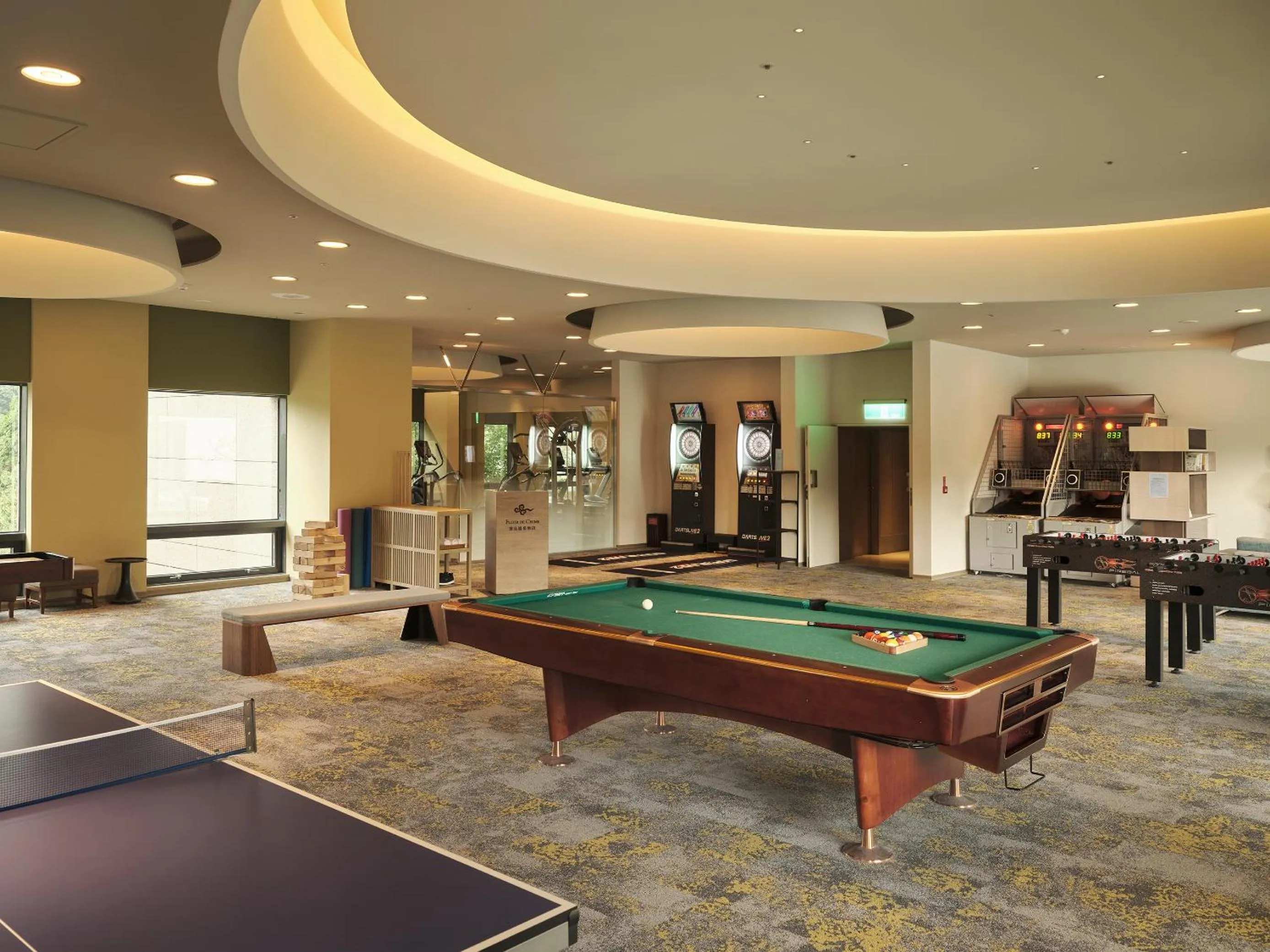 Game Room in Fleur de Chine Hotel