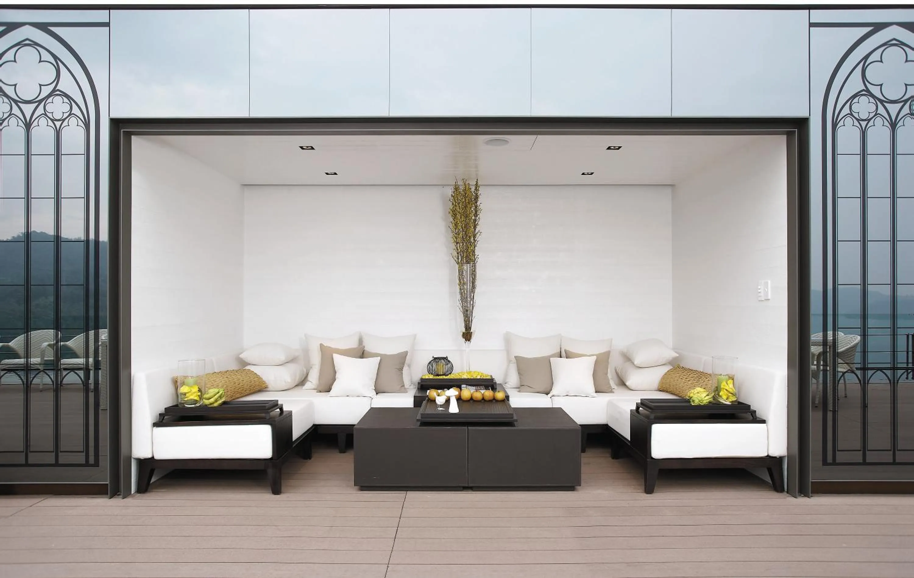 Patio in Fleur de Chine Hotel