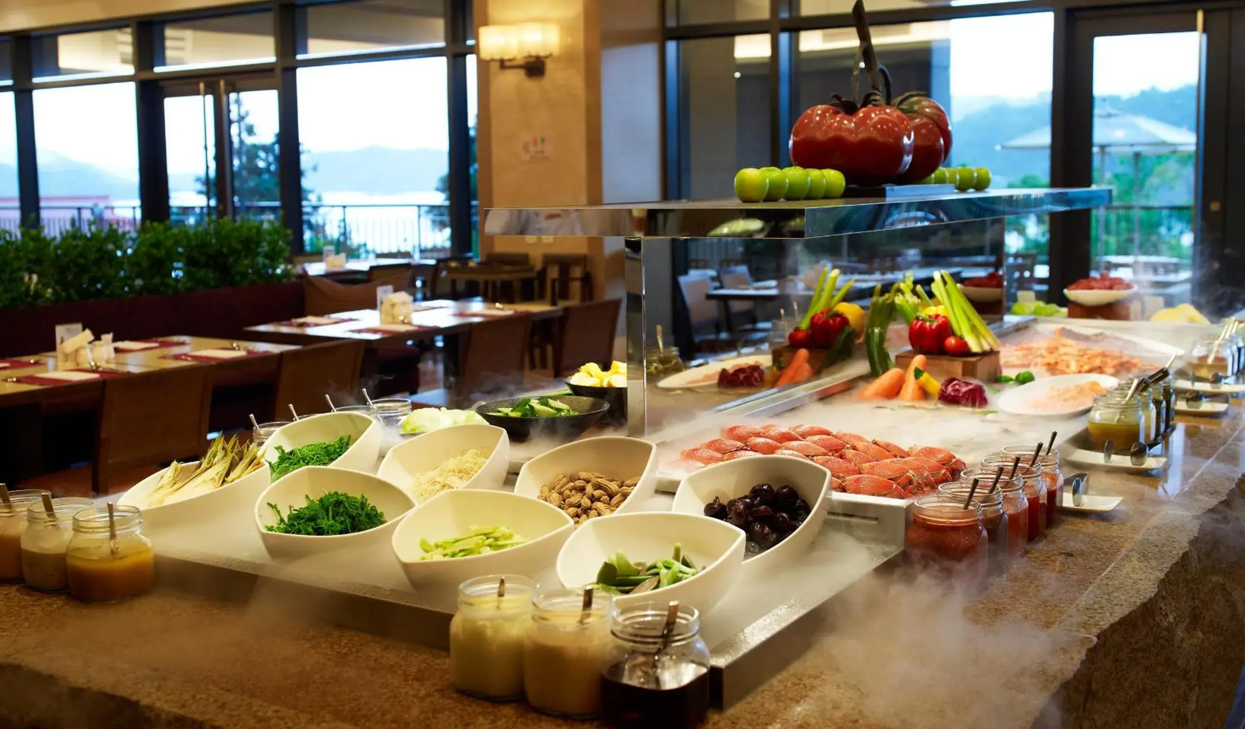 Breakfast in Fleur de Chine Hotel Breakfast in Fleur de Chine Hotel