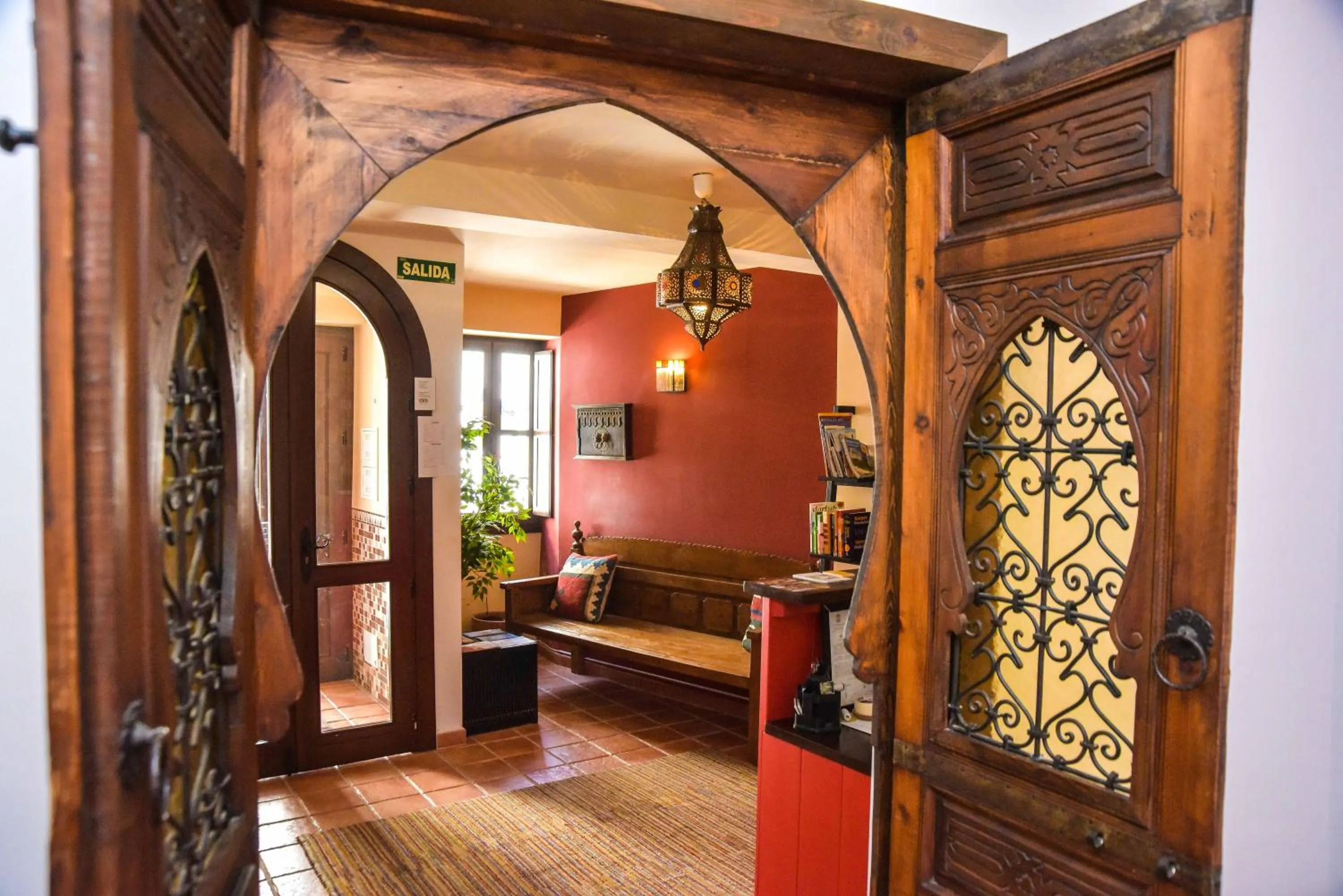 Lobby or reception in Boabdil Guesthouse